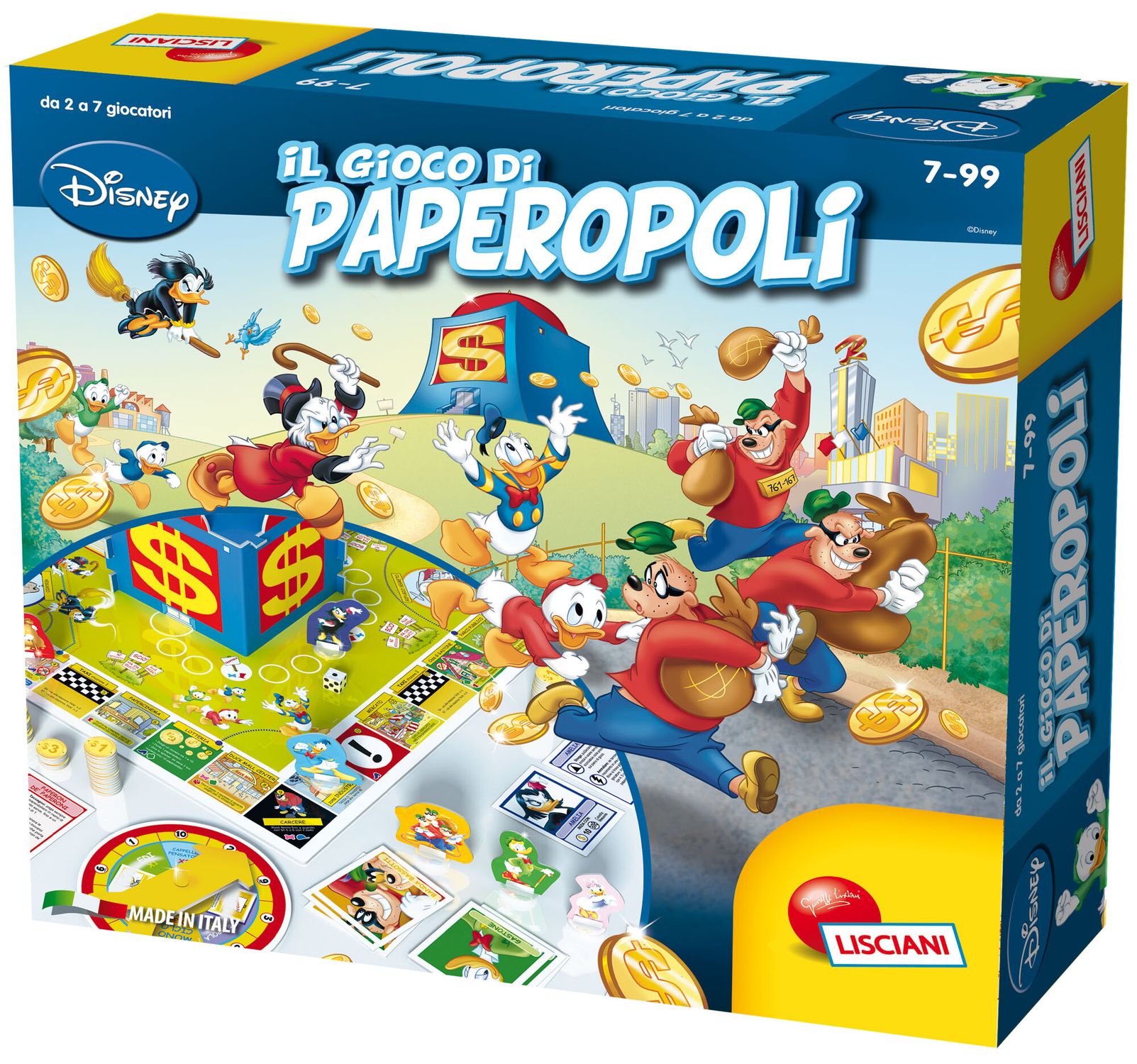 Disney il gioco di paperopoli - LISCIANI, Disney