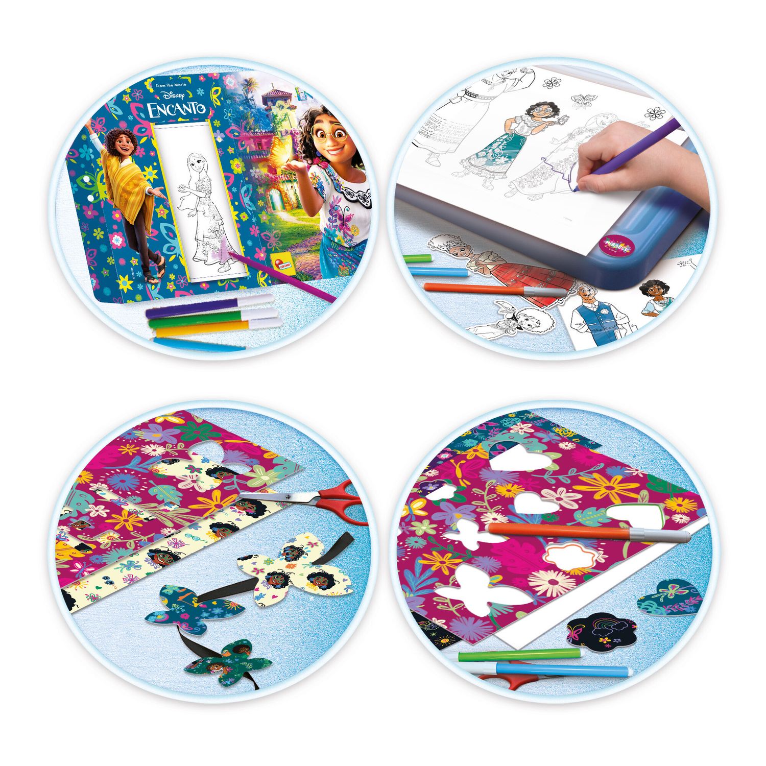 Encanto drawing school with lightning table - DISNEY PRINCESS, ENCANTO, LISCIANI
