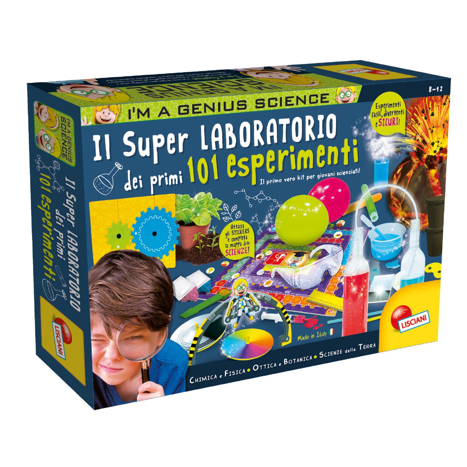 I'm a genius il  super laboratorio dei primi 111 esperimenti - LISCIANI
