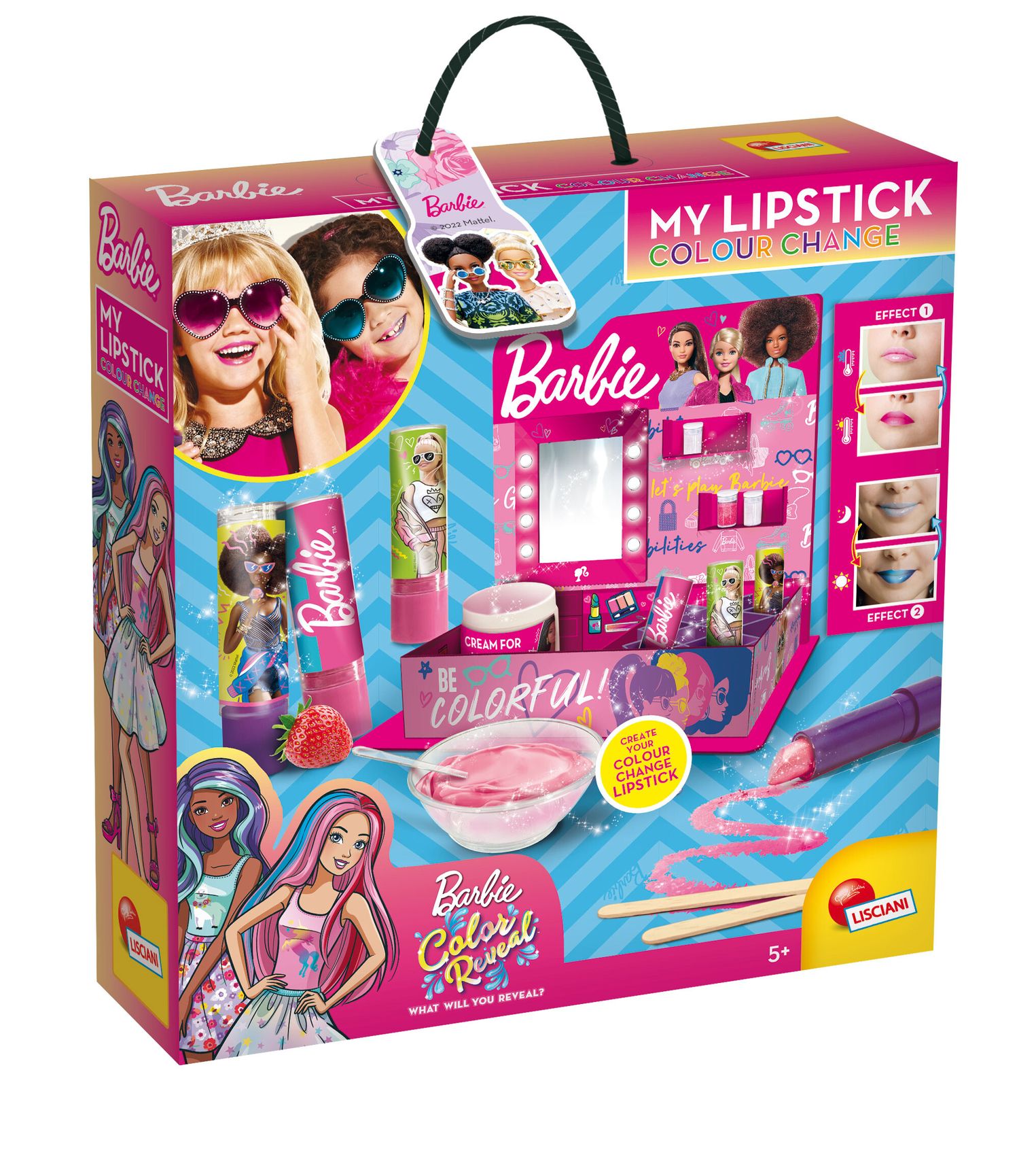 Barbie my lipstick color change - LISCIANI, Barbie