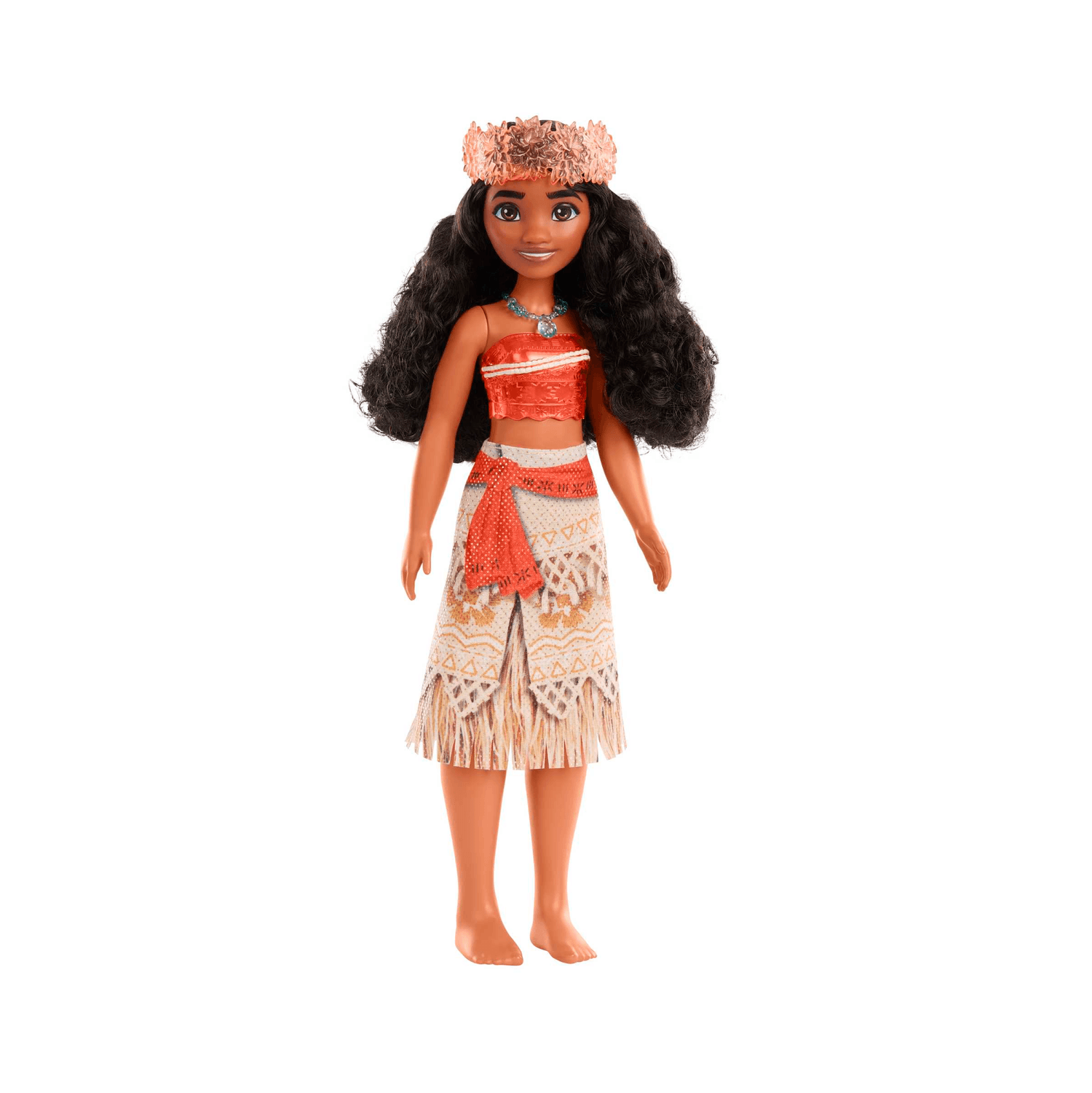 Disney princess - vaiana, bambola snodata con capi e accessori scintillanti ispirati al film disney, giocattolo per bambini, 3+ anni, hpg68 - DISNEY PRINCESS, Disney