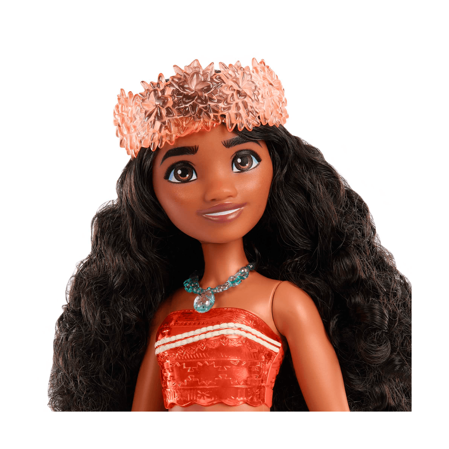 Disney princess - vaiana, bambola snodata con capi e accessori scintillanti ispirati al film disney, giocattolo per bambini, 3+ anni, hpg68 - DISNEY PRINCESS, Disney