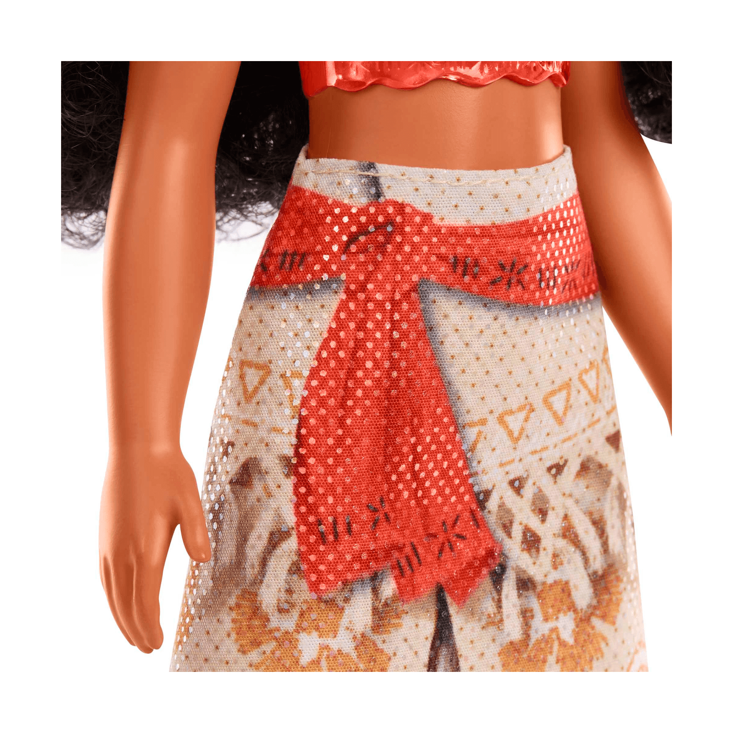 Disney princess - vaiana, bambola snodata con capi e accessori scintillanti ispirati al film disney, giocattolo per bambini, 3+ anni, hpg68 - DISNEY PRINCESS, Disney