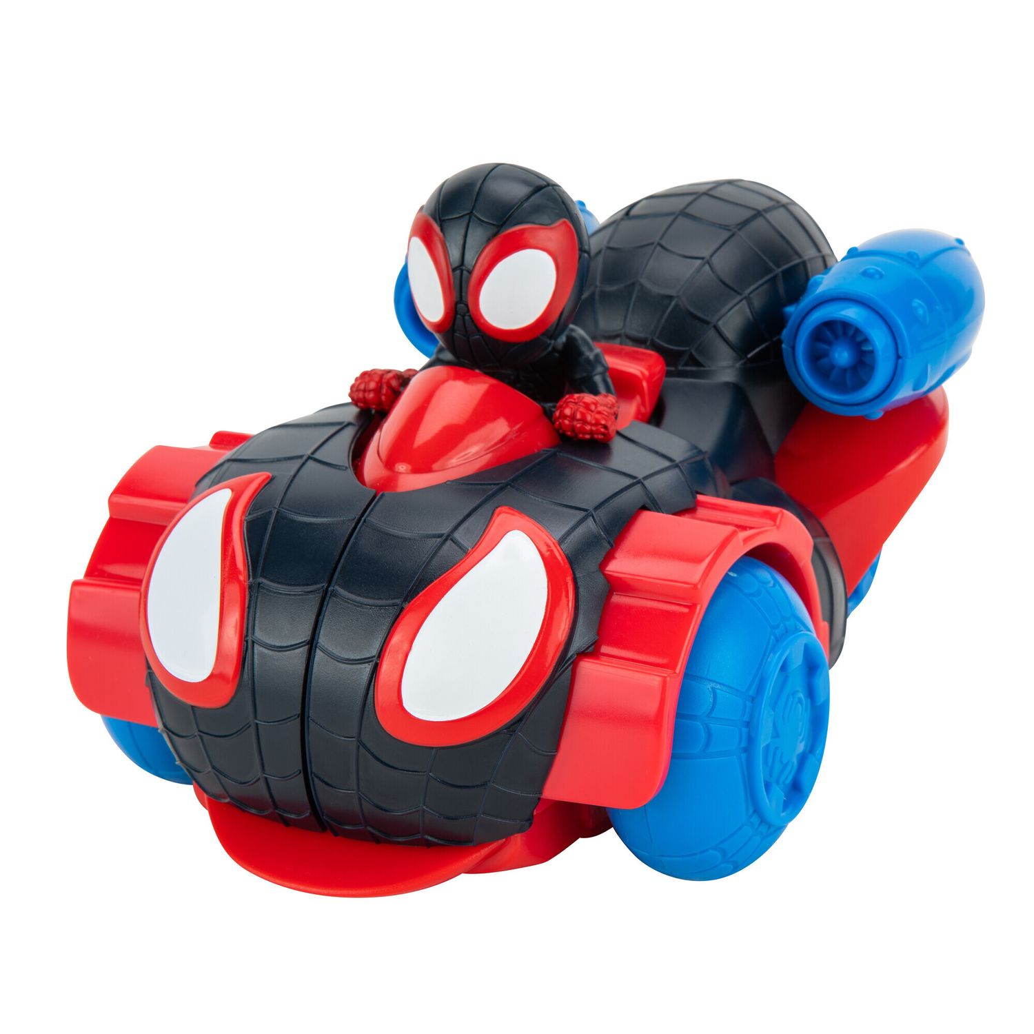 Veicolo spidey miles morales 2 in 1 da 15cm con personaggio miles morals incluso - SPIDEY, MARVEL