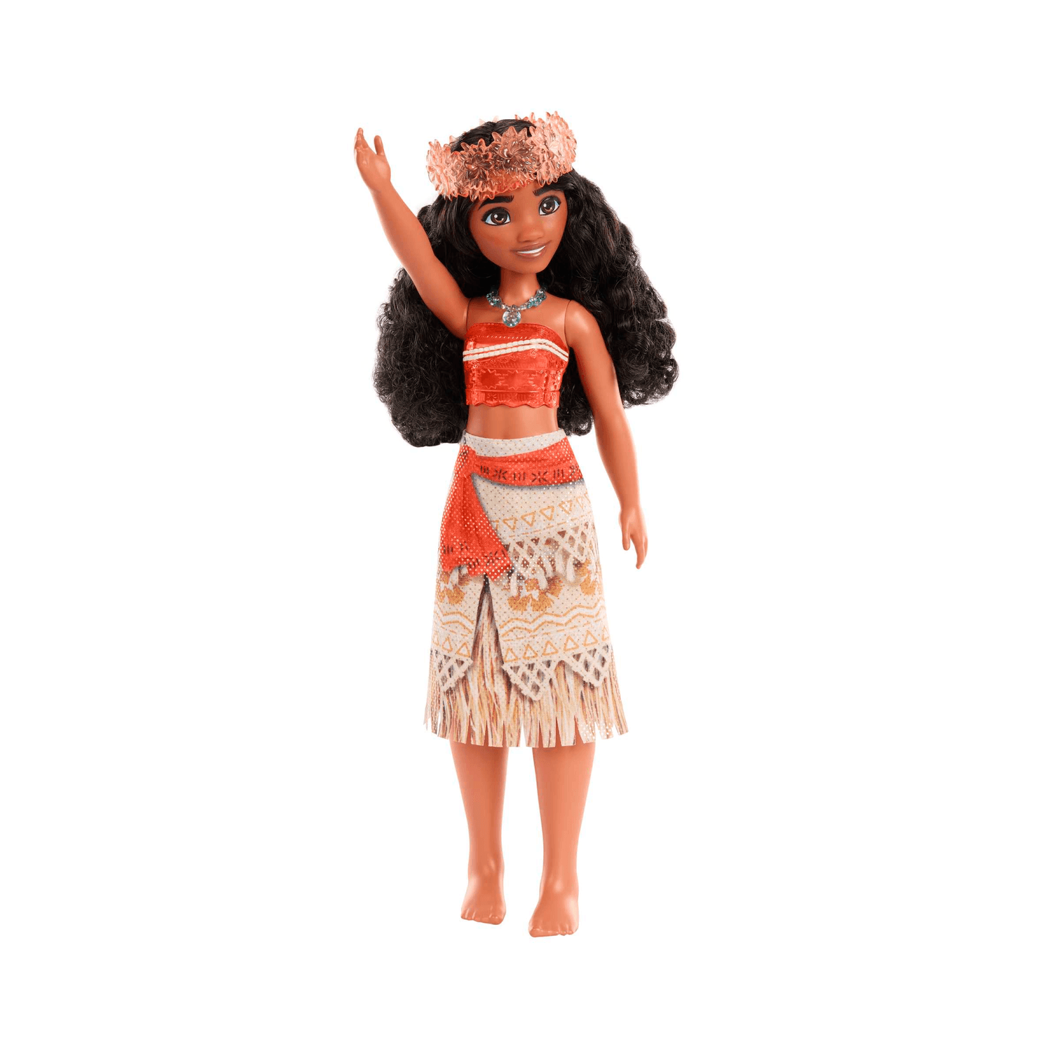Disney princess - vaiana, bambola snodata con capi e accessori scintillanti ispirati al film disney, giocattolo per bambini, 3+ anni, hpg68 - DISNEY PRINCESS, Disney