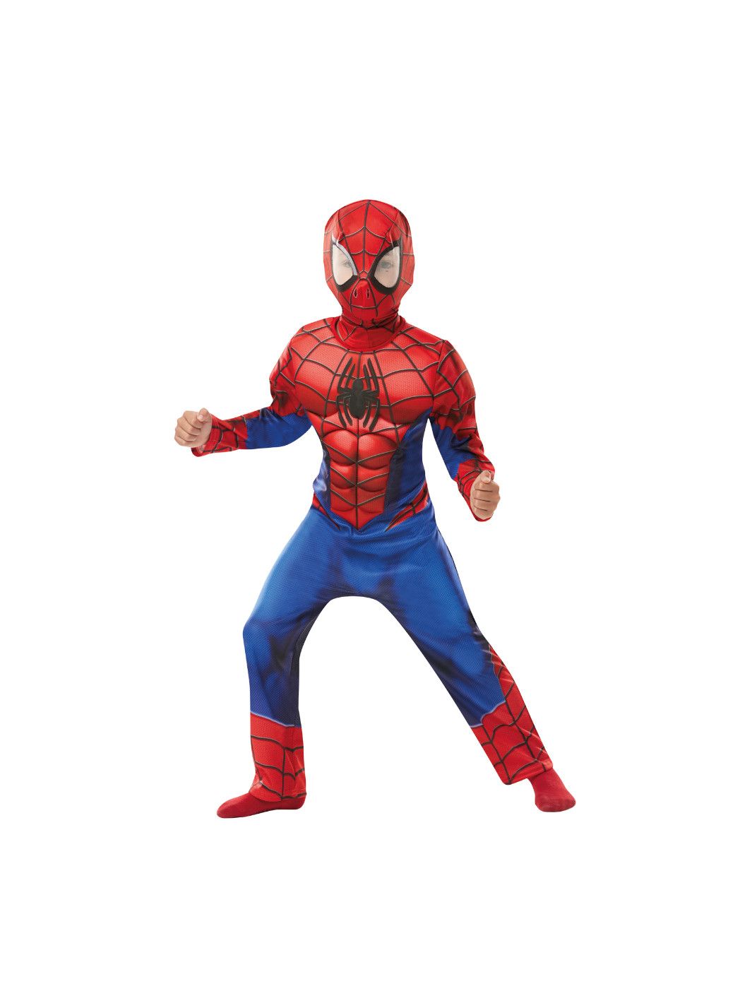 Costume ultimate spiderman con muscoli- marvel - Avengers, Spiderman