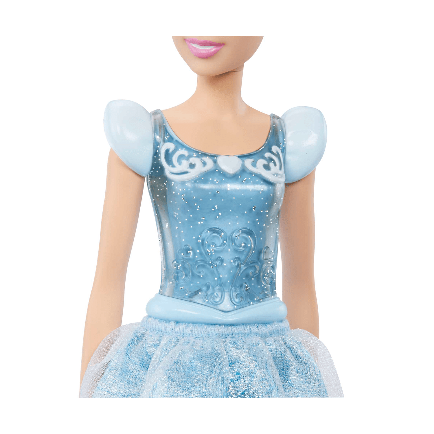 Disney princess - cenerentola bambola snodata, con capi e accessori scintillanti ispirati al film disney, giocattolo per bambini, 3+ anni, hlw06 - DISNEY PRINCESS, Disney