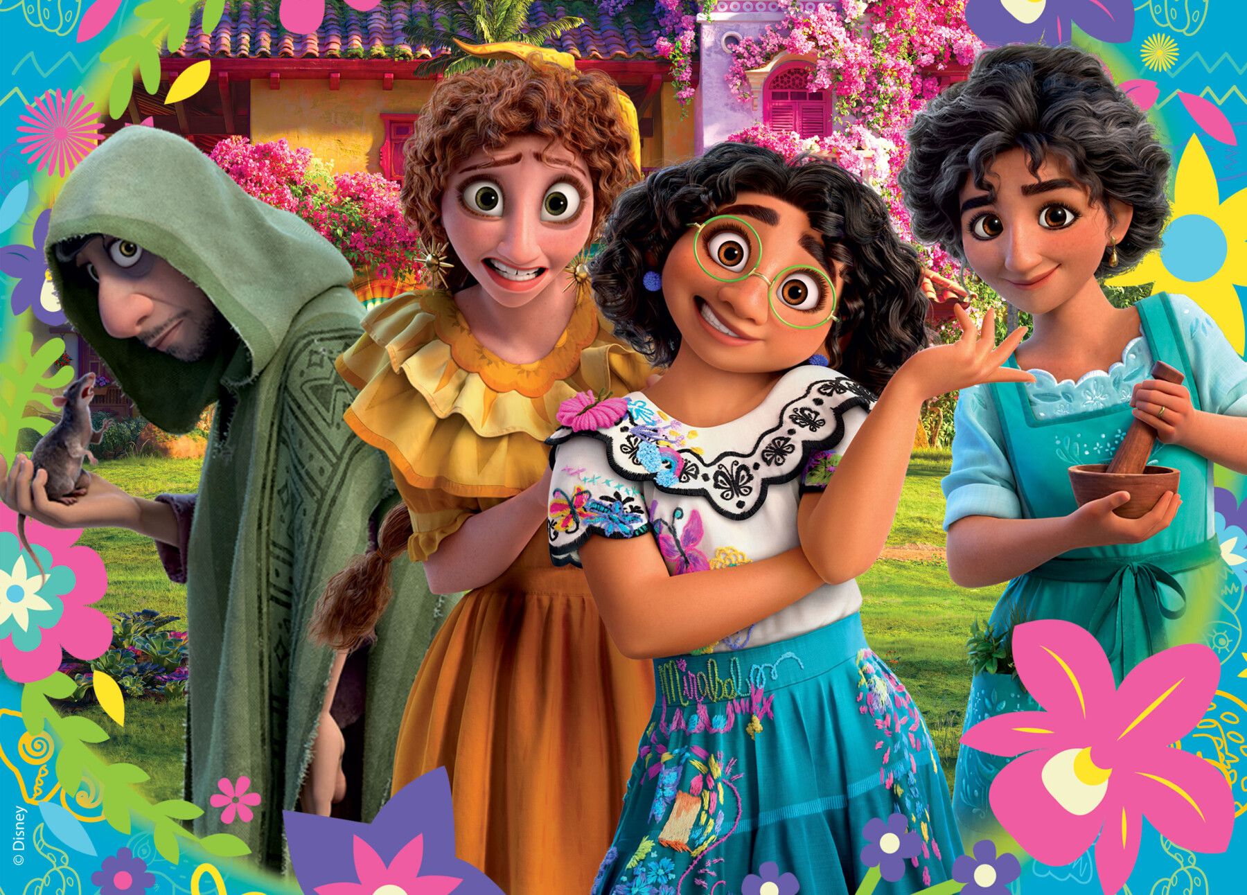 Disney puzzle maxifloor df 2 x 60 encanto - DISNEY PRINCESS, ENCANTO, LISCIANI, Disney