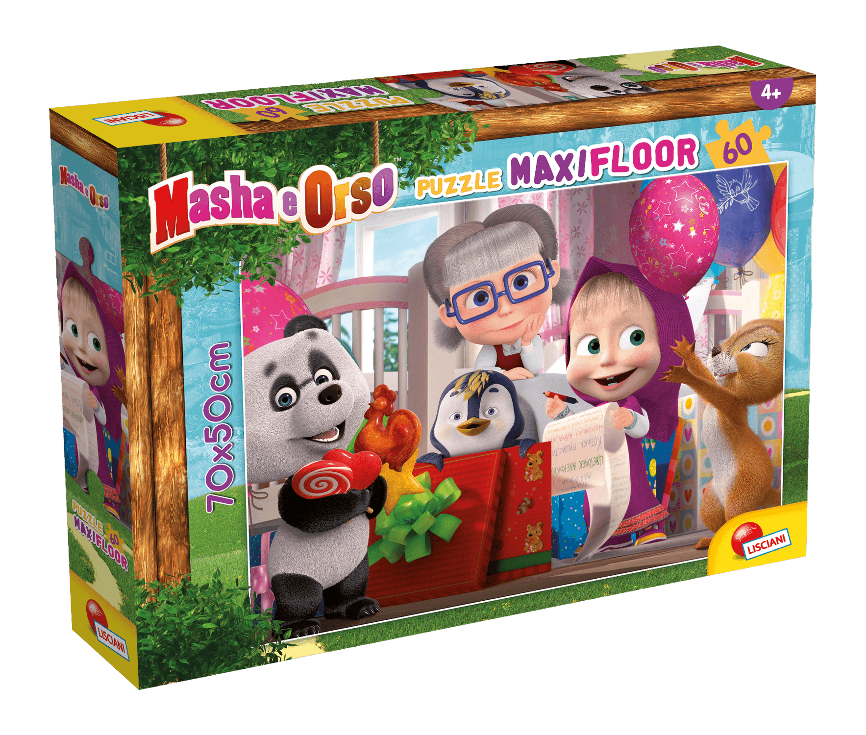 Masha puzzle maxifloor 60 - LISCIANI