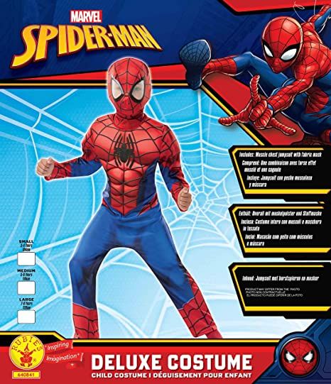 Costume ultimate spiderman con muscoli- marvel - Avengers, Spiderman