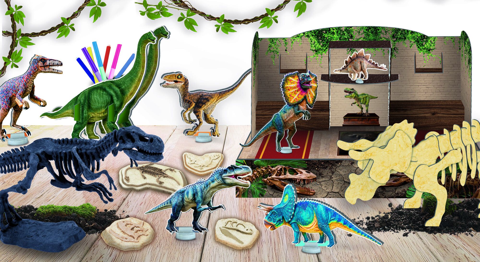 I'm a genius laboratorio di paleontologia - LISCIANI