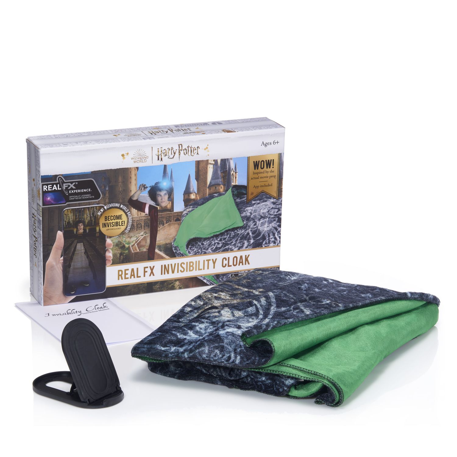 Mantello dell'invisibilità real fx misura junior wow! stuff - Harry Potter