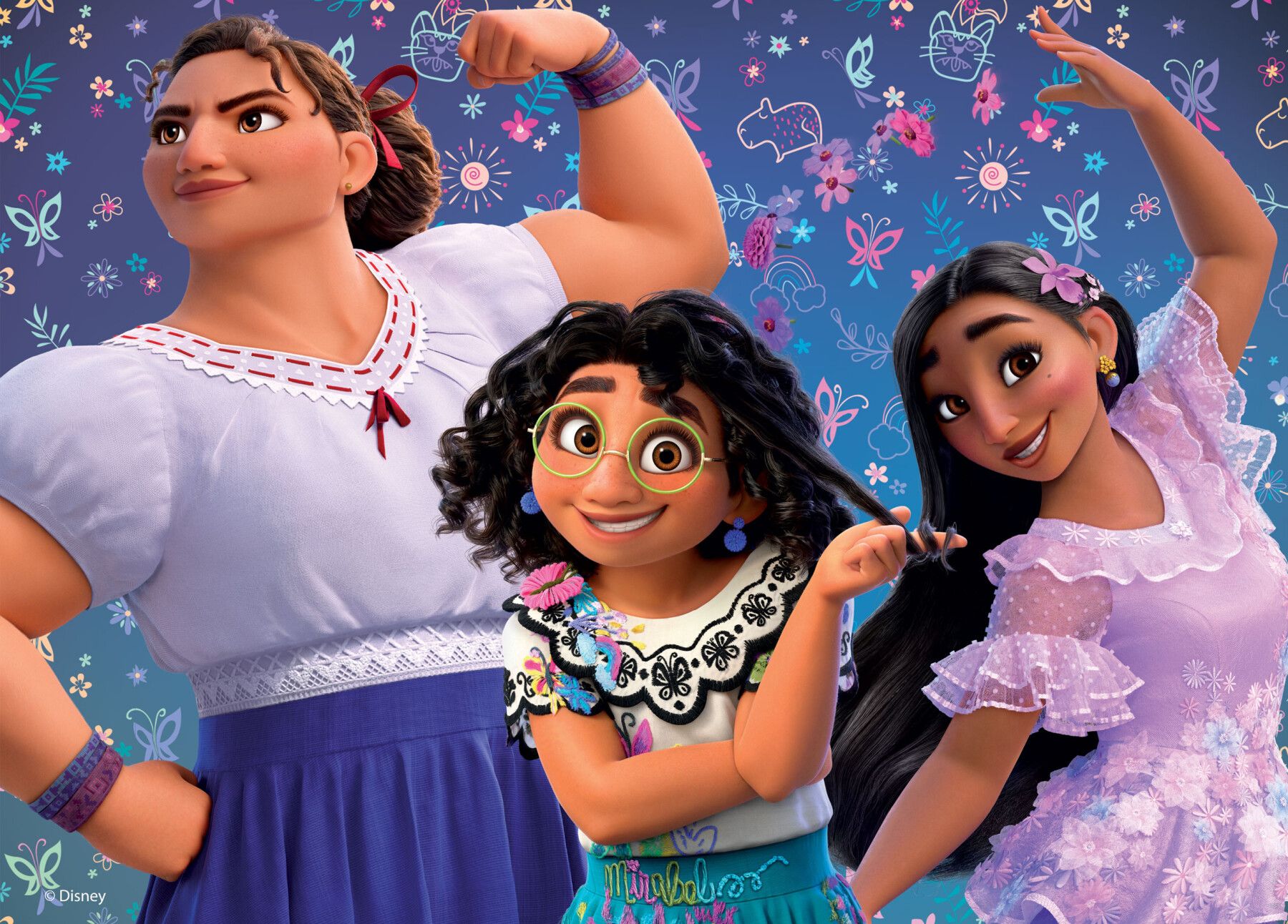 Disney puzzle maxifloor 4 x 48 encanto - DISNEY PRINCESS, ENCANTO, LISCIANI, Disney