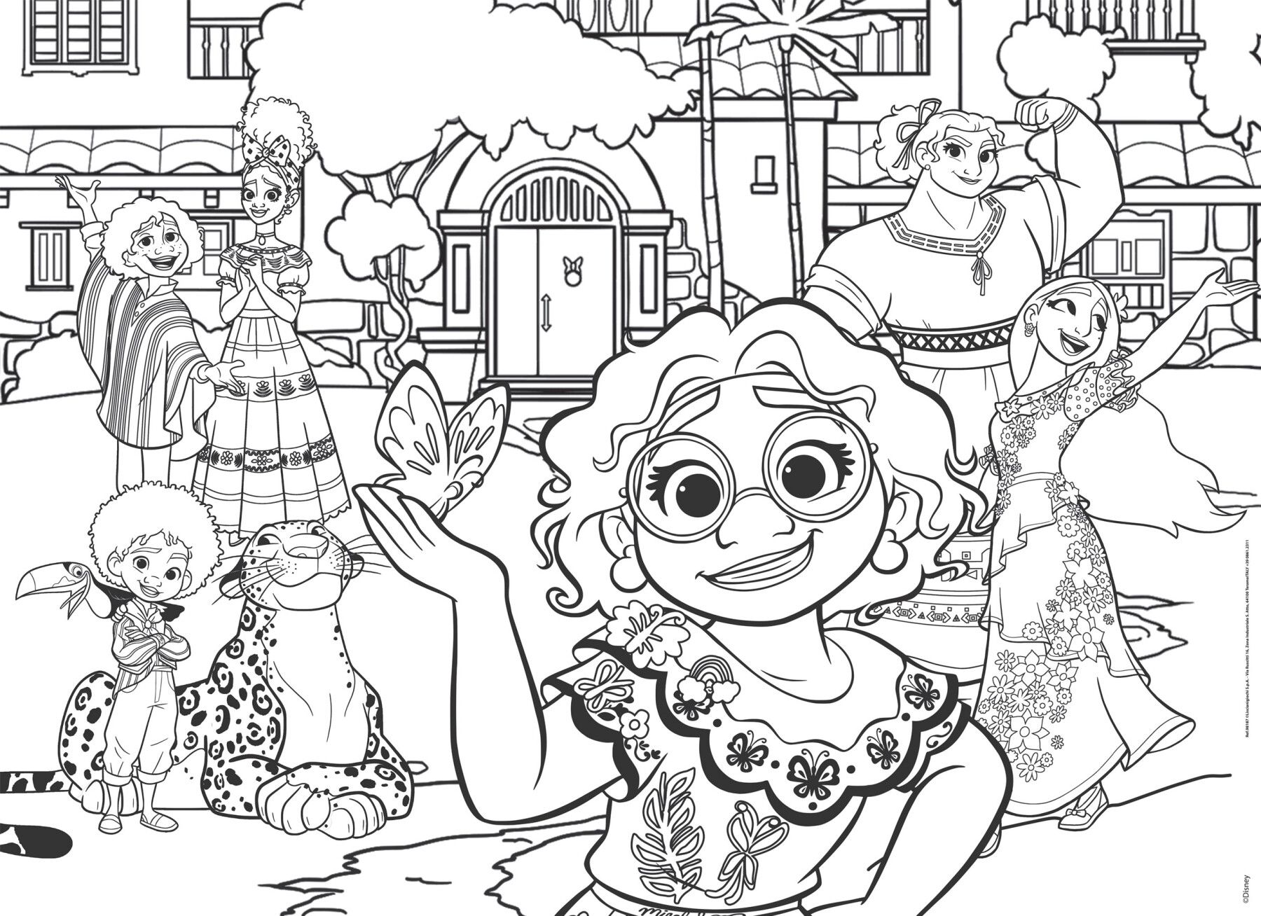 Disney puzzle df maxi floor 108 encanto - DISNEY PRINCESS, ENCANTO, LISCIANI, Disney