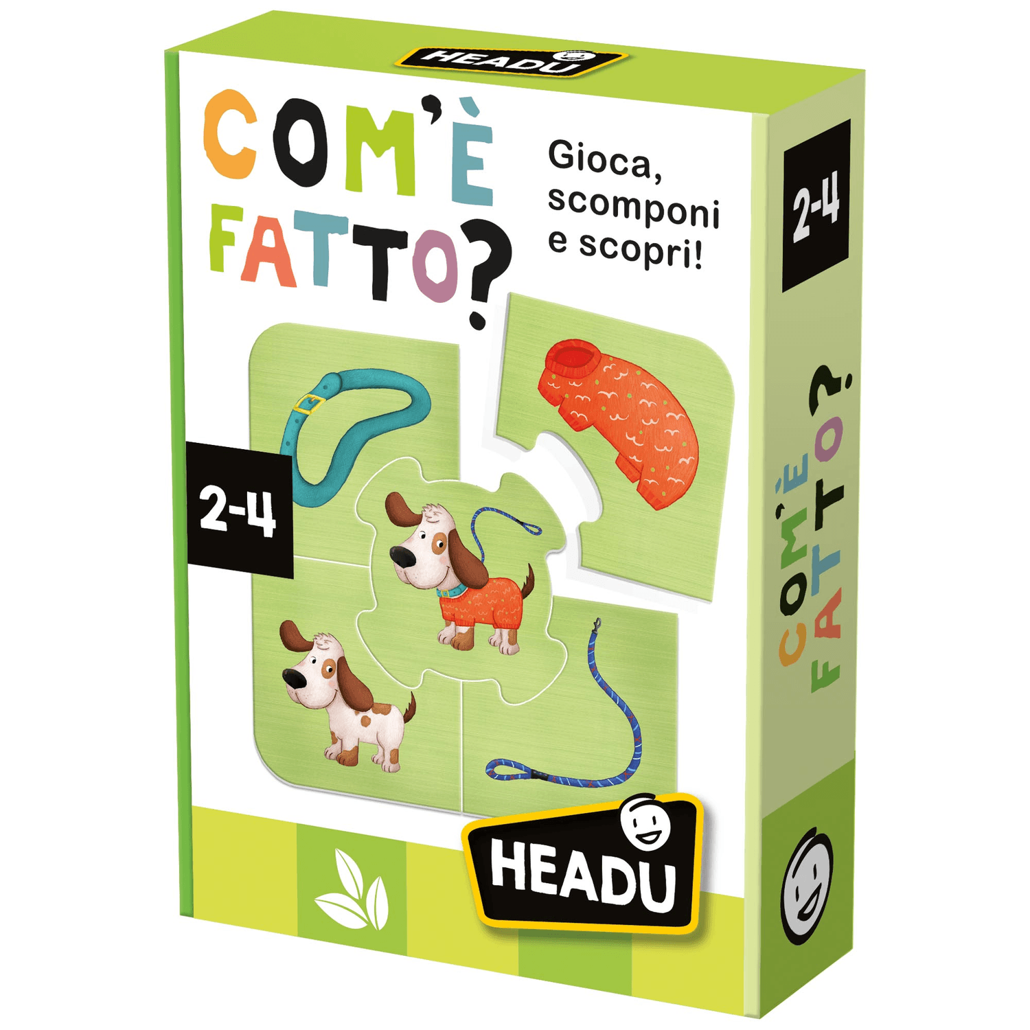 Com'è fatto. gioca, scomponi e scopri! teacher tested. 2-4 anni - HEADU