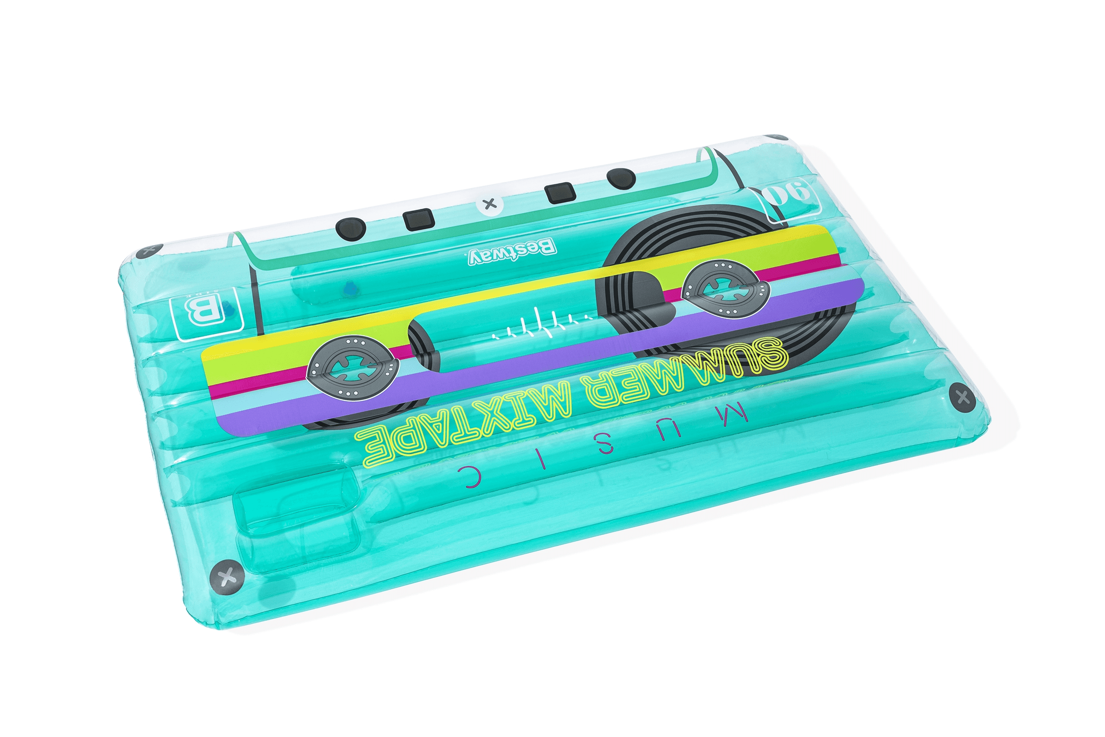 Materassino fashion cassetta musica vintage cm.  216x117 - Bestway