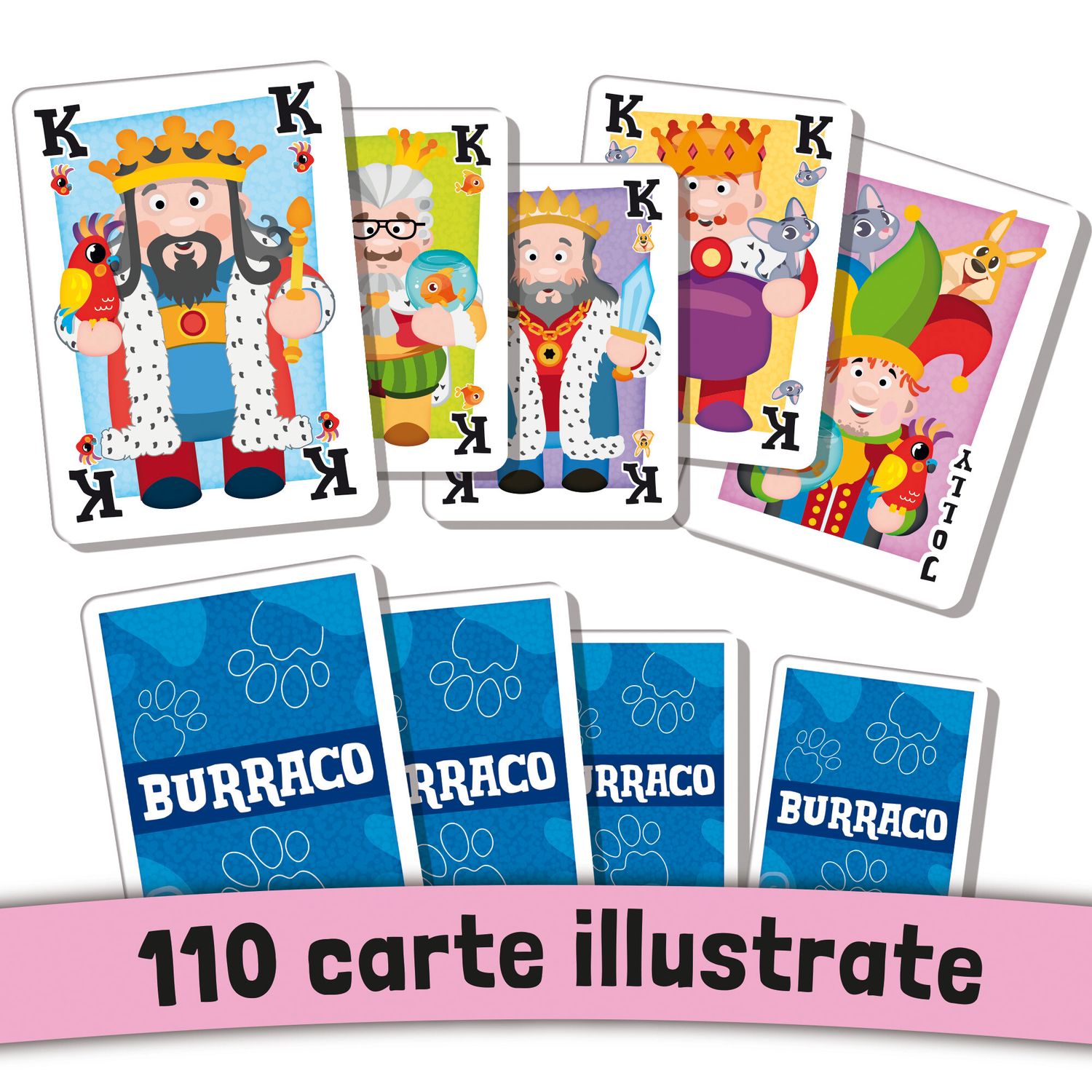 Ludoteca le carte dei bambini burraco dei bambini display 12 - LISCIANI