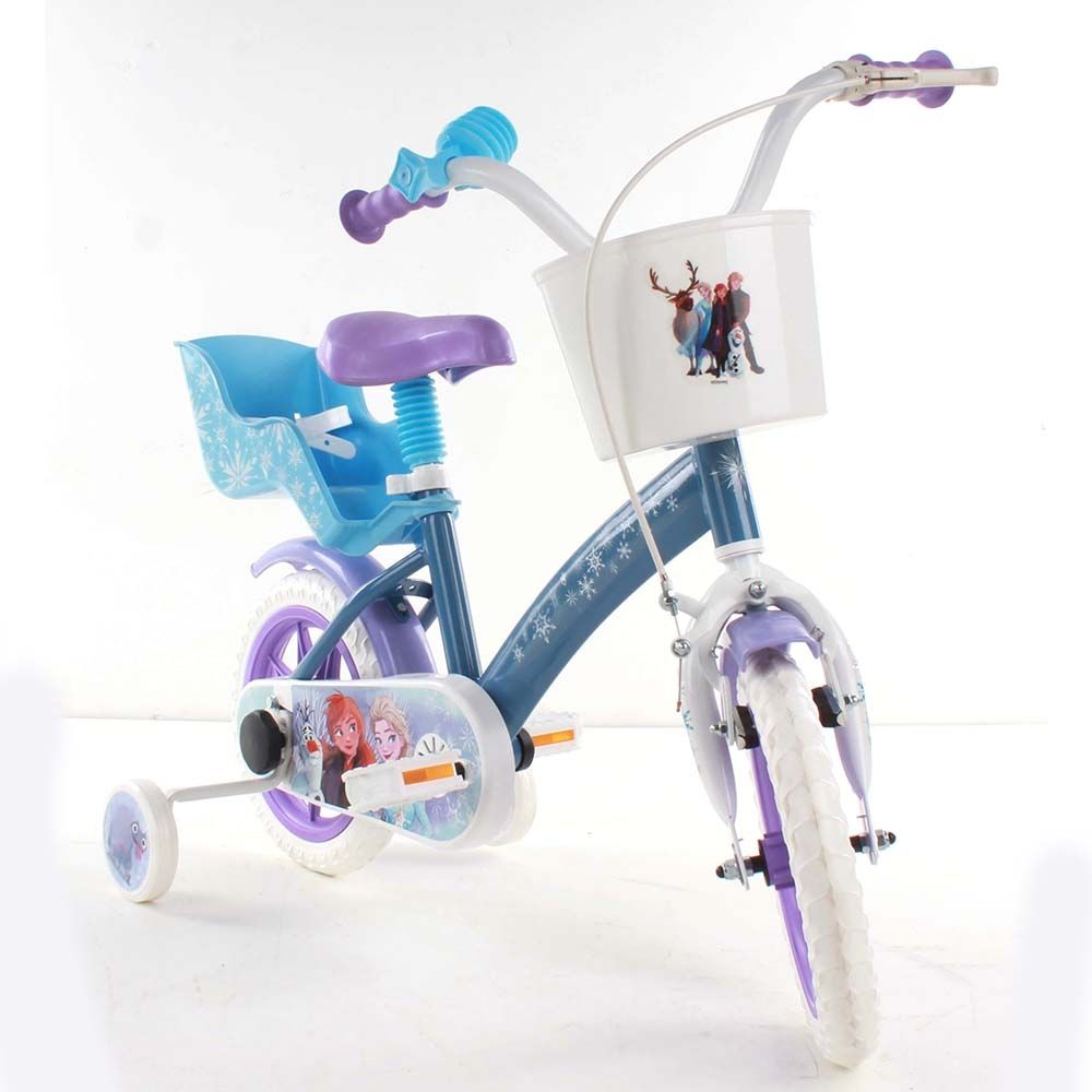Bicicletta in metallo da 12 pollici di frozen - adatta per bambini di 3-4 anni - DISNEY PRINCESS, Disney, Frozen