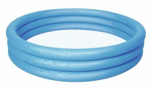 Piscina tinta unita a 3 anelli cm. 152x30, 2 colori assortiti, effetto ghiaccio - Bestway