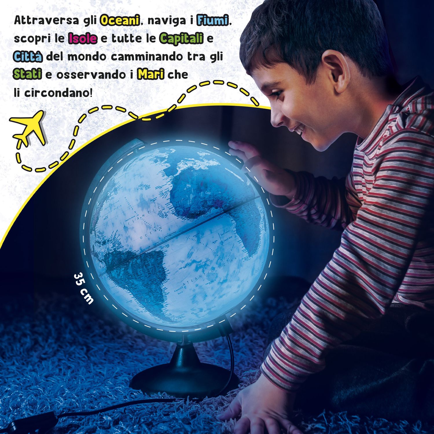 Mappamondo super luminoso - LISCIANI