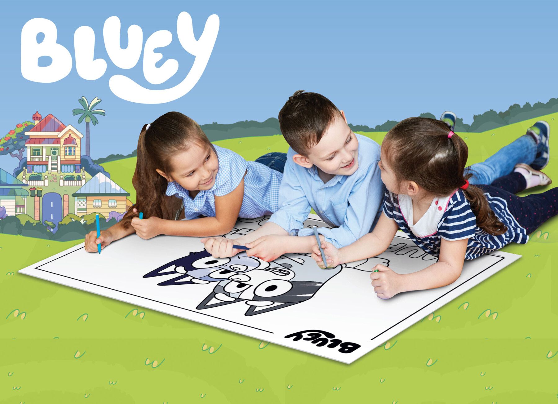 Bluey puzzle df maxi floor 24 - LISCIANI