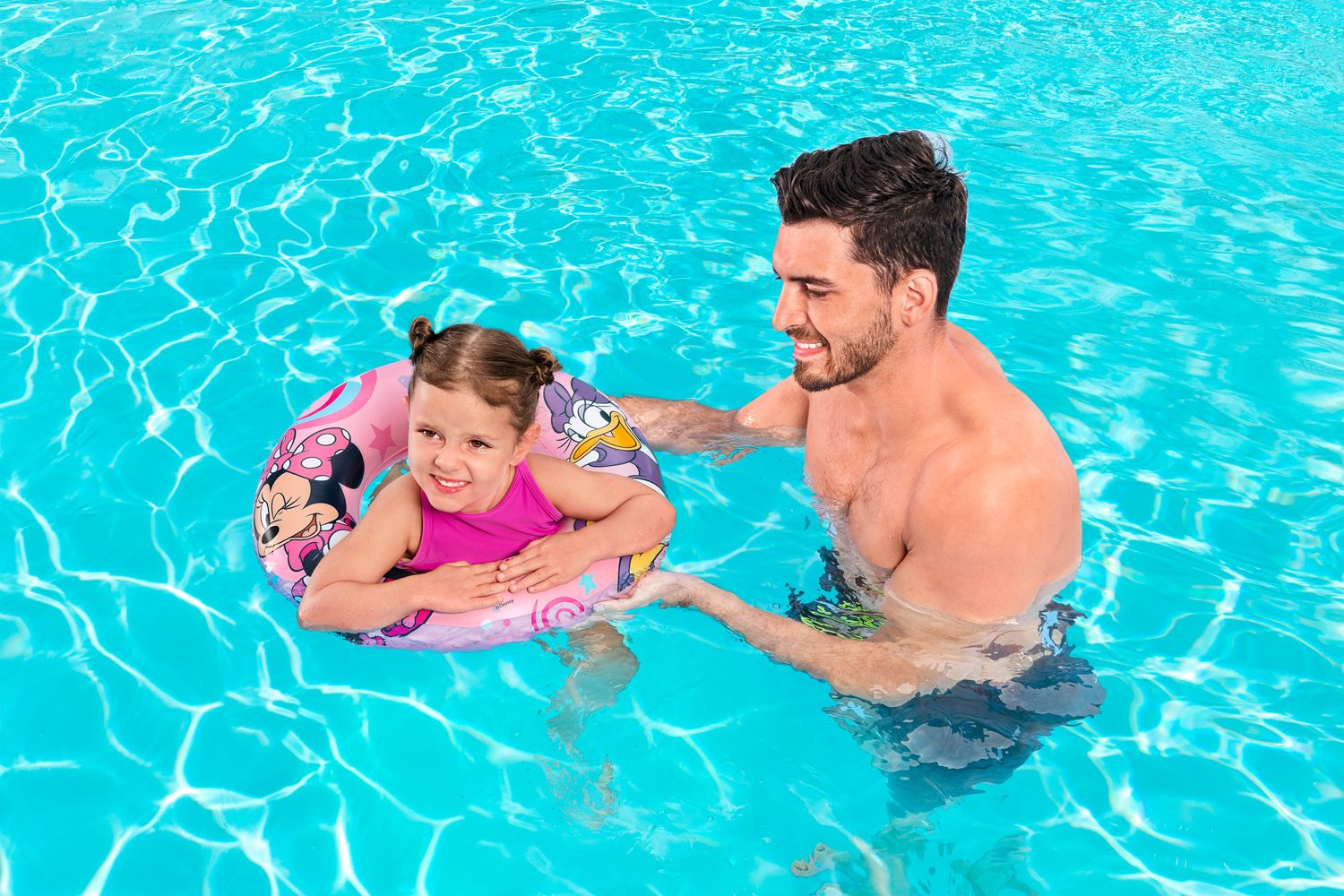 Salvagente disney  minnie, cm. 56 - Bestway, Minnie