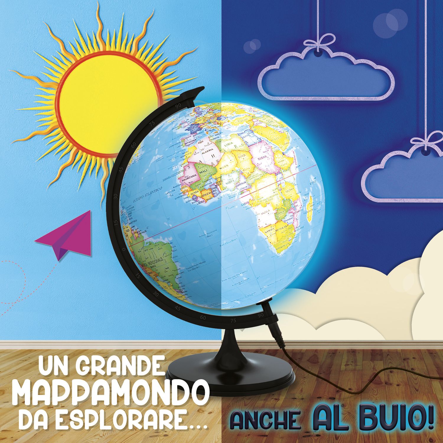 Mappamondo super luminoso - LISCIANI