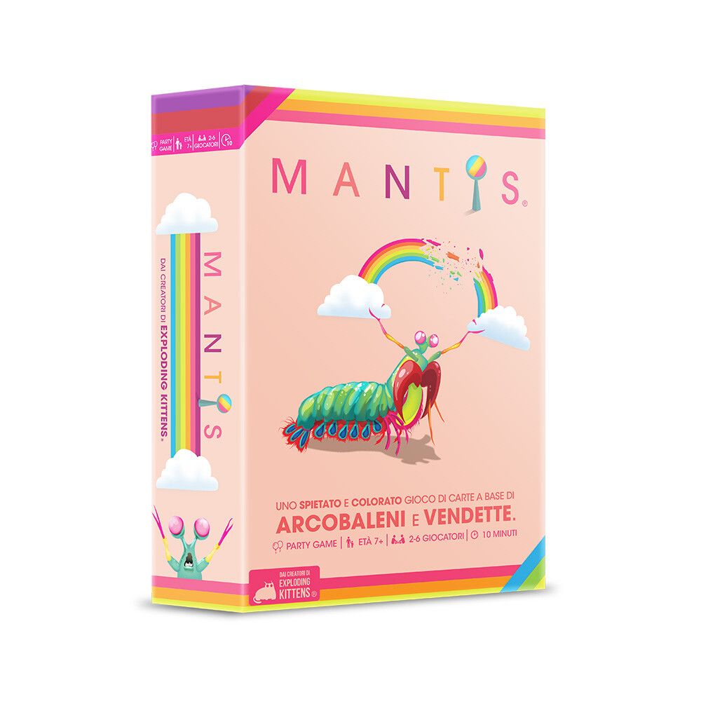 Asmodee - mantis, gioco di carte, dai creatori di exploding kittens - ASMODEE