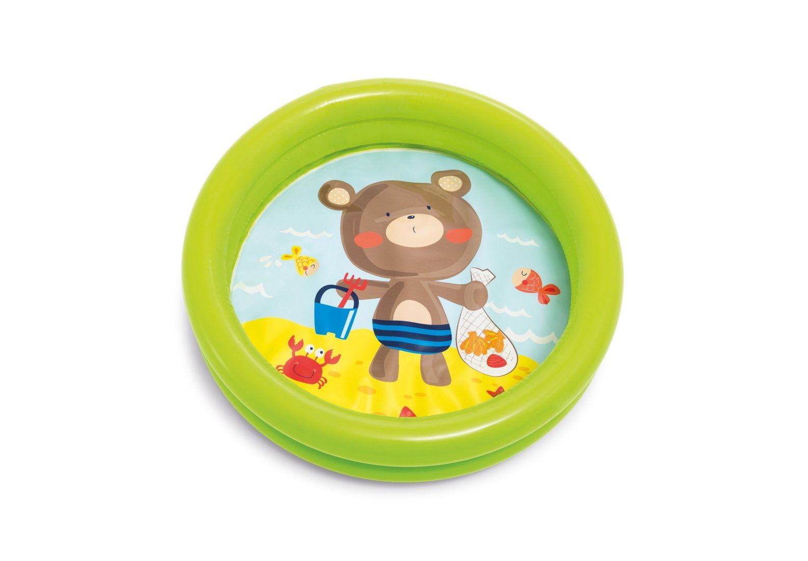 Piscina baby fondo animaletti cm 61x15 i.36 - INTEX