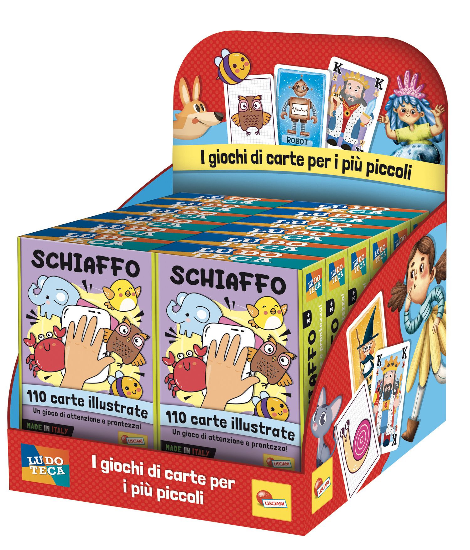 Ludoteca le carte dei bambini schiaffo  display 12 - LISCIANI