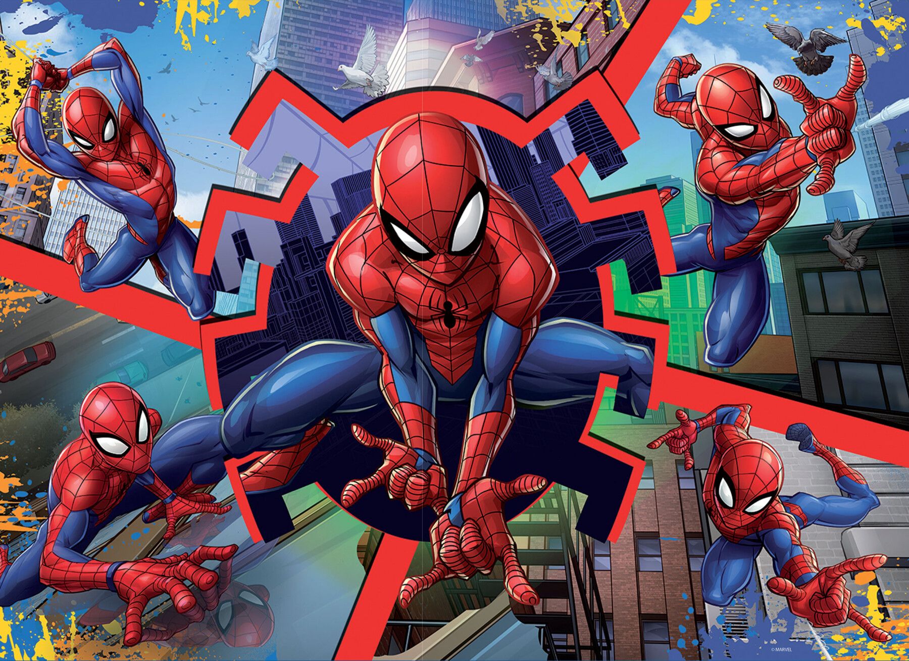 Marvel puzzle df maxi floor 24  spiderman - LISCIANI, Avengers, MARVEL, Spiderman