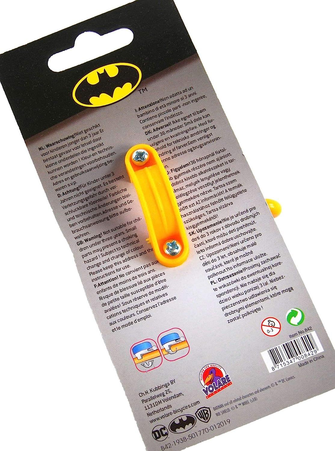 Campanello per bicicletta bambini di batman - BATMAN, DC COMICS