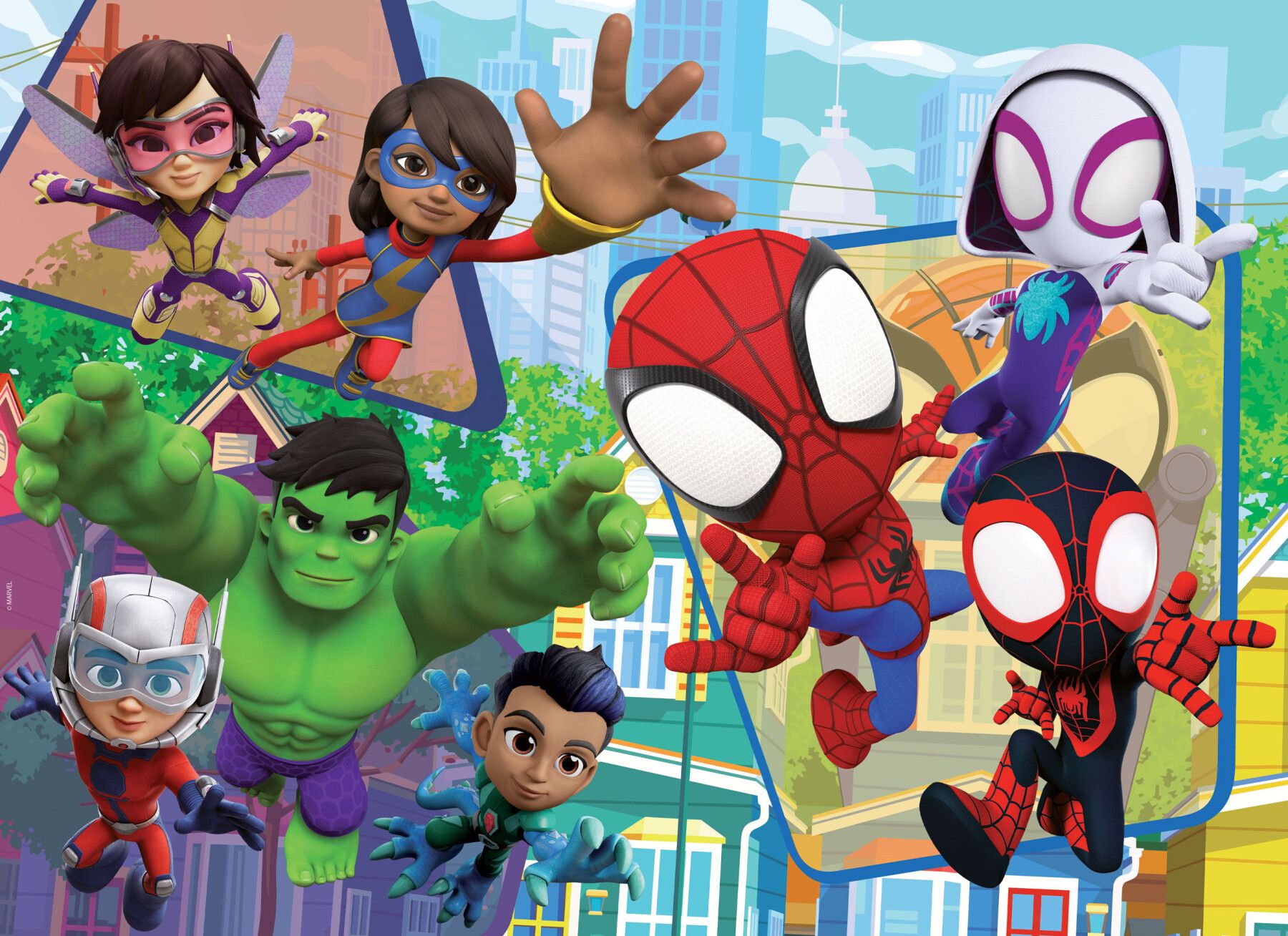 Marvel puzzle df  maxi floor 24 spidey - LISCIANI, SPIDEY, MARVEL