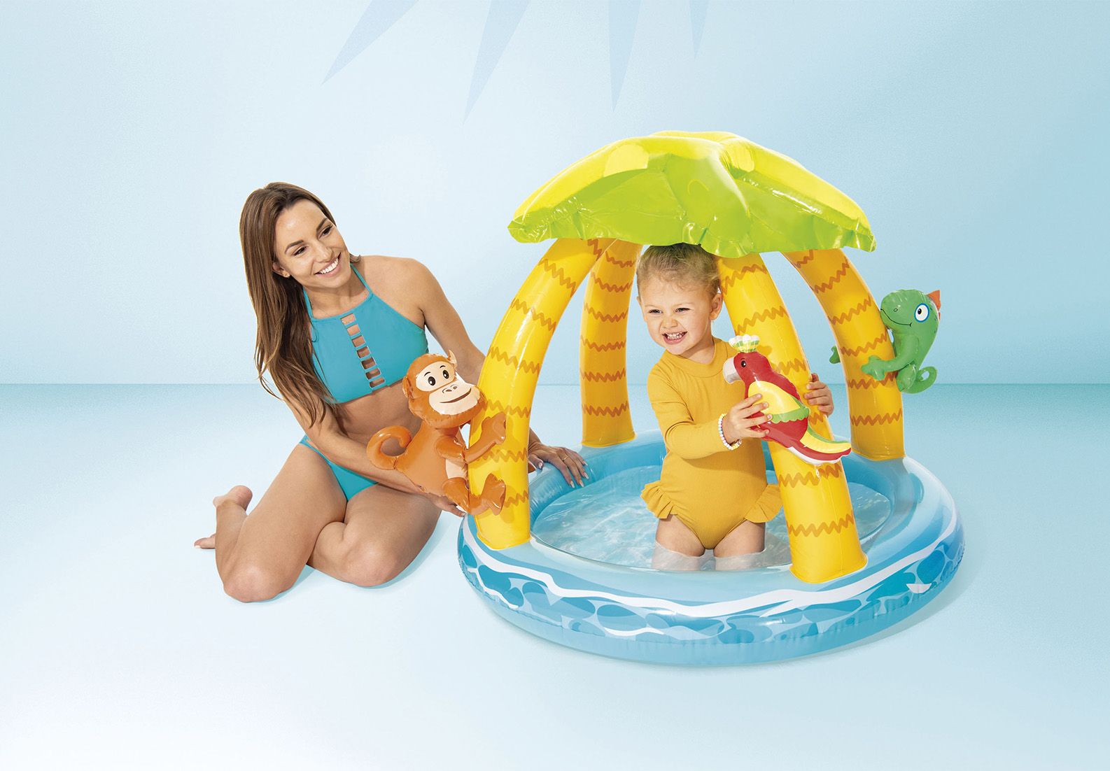Piscina baby pool palma cm 102x86 i.6 - INTEX