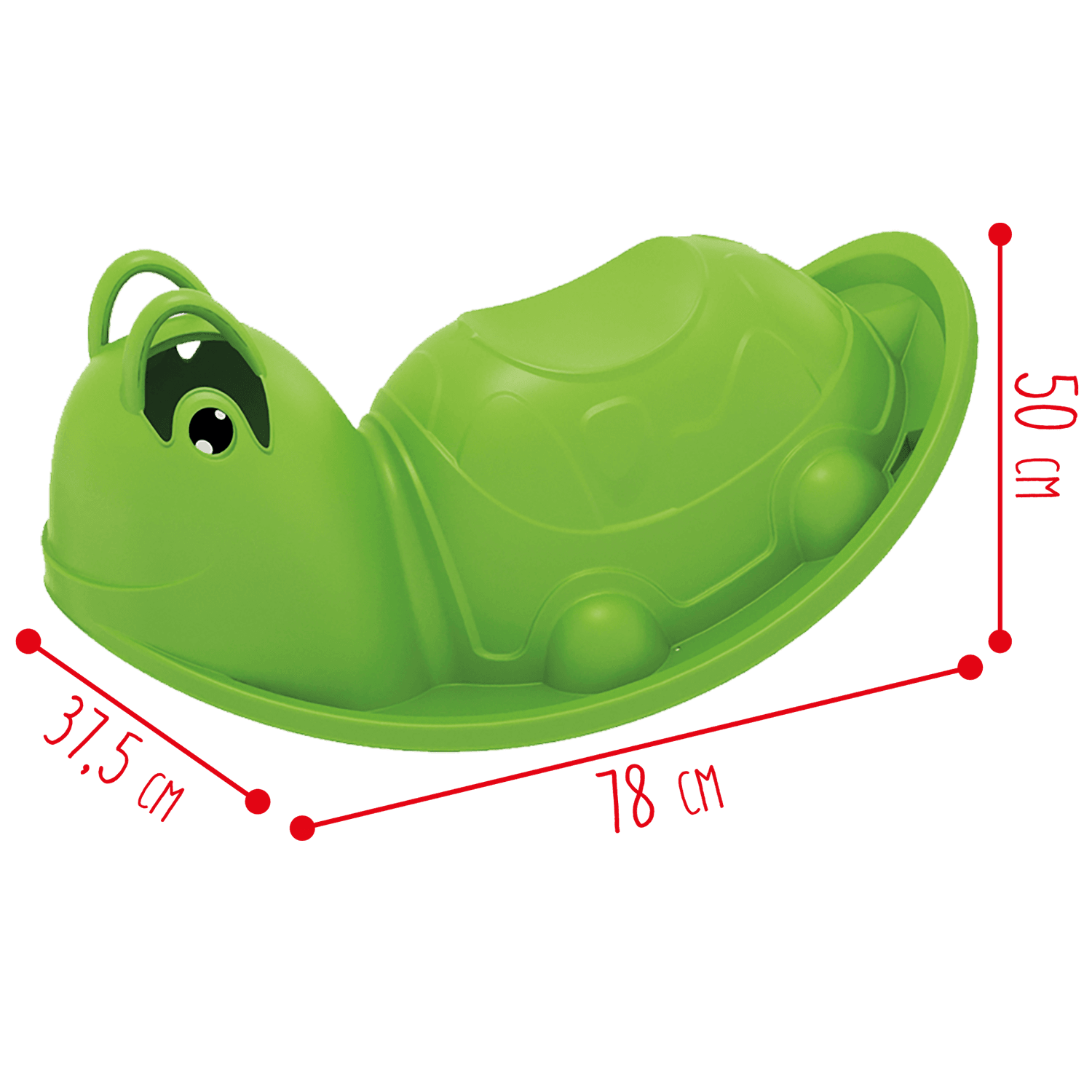 Dondolo tartaruga per bambini - 3 colori disponibili - SUN&SPORT