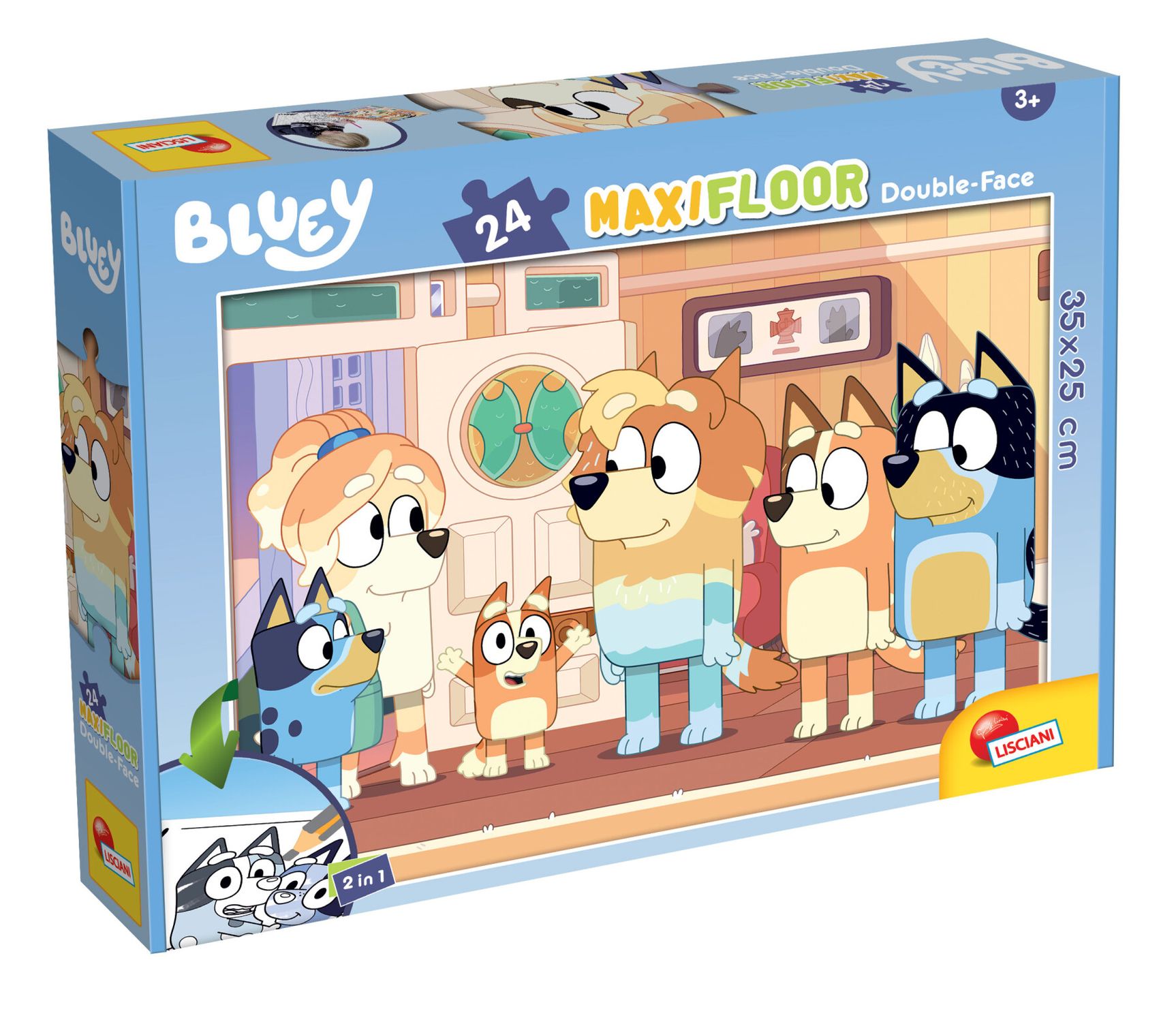 Bluey puzzle df maxi floor 24 - LISCIANI