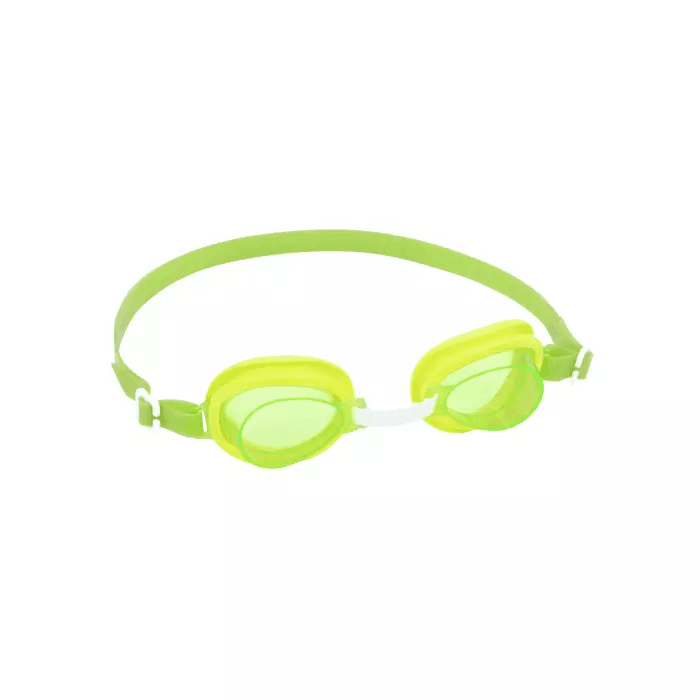 Occhialini lightning swimmer, 3-6 anni, 3 colori assortiti in silicone , lenti con protezione  uv - Bestway