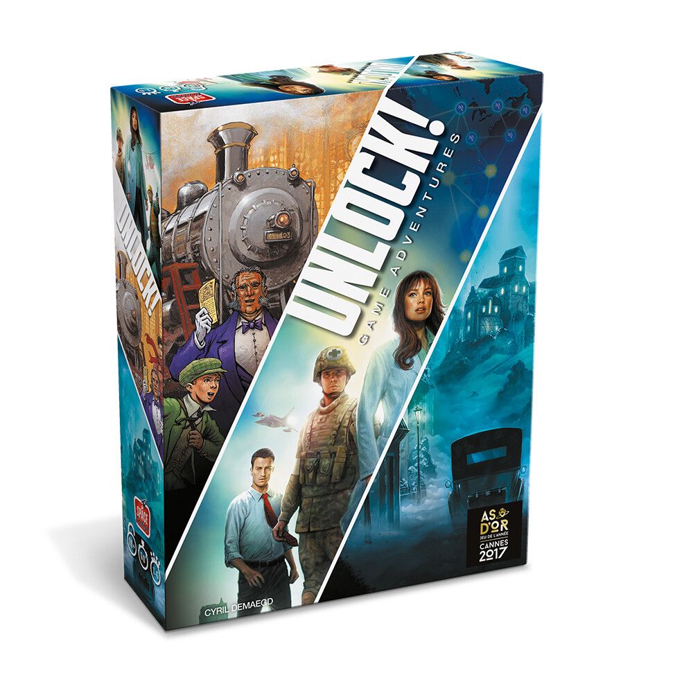 Asmodee - unlock game adventures, escape room da tavolo - ASMODEE