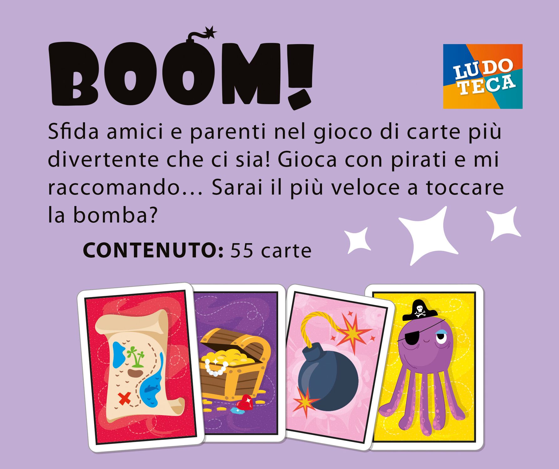 Ludoteca le carte dei bambini boom - LISCIANI