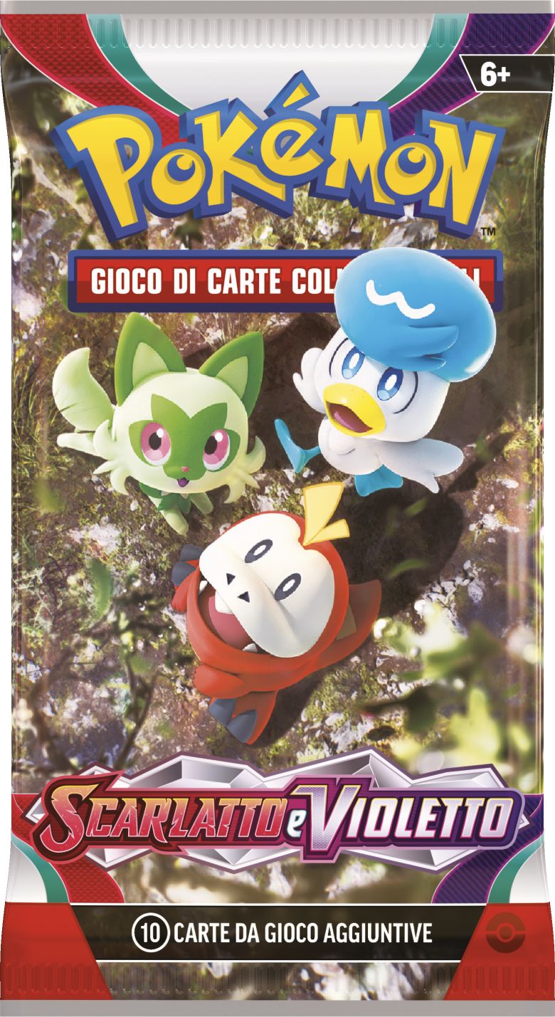 Pokemon scarlatto e violetto busta 10 carte - POKEMON