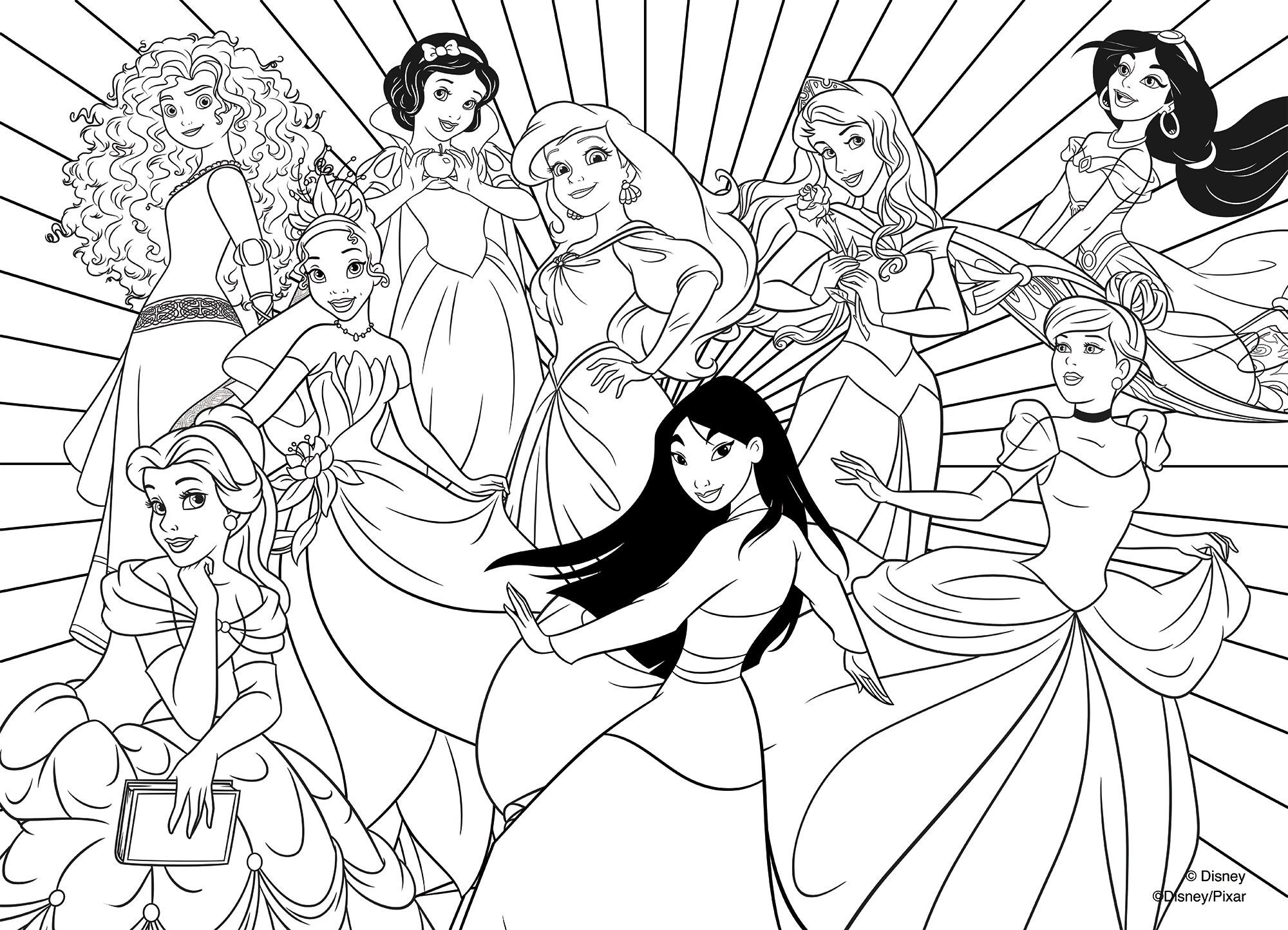 Disney eco-puzzle df princess 24 - DISNEY PRINCESS, LISCIANI, Disney