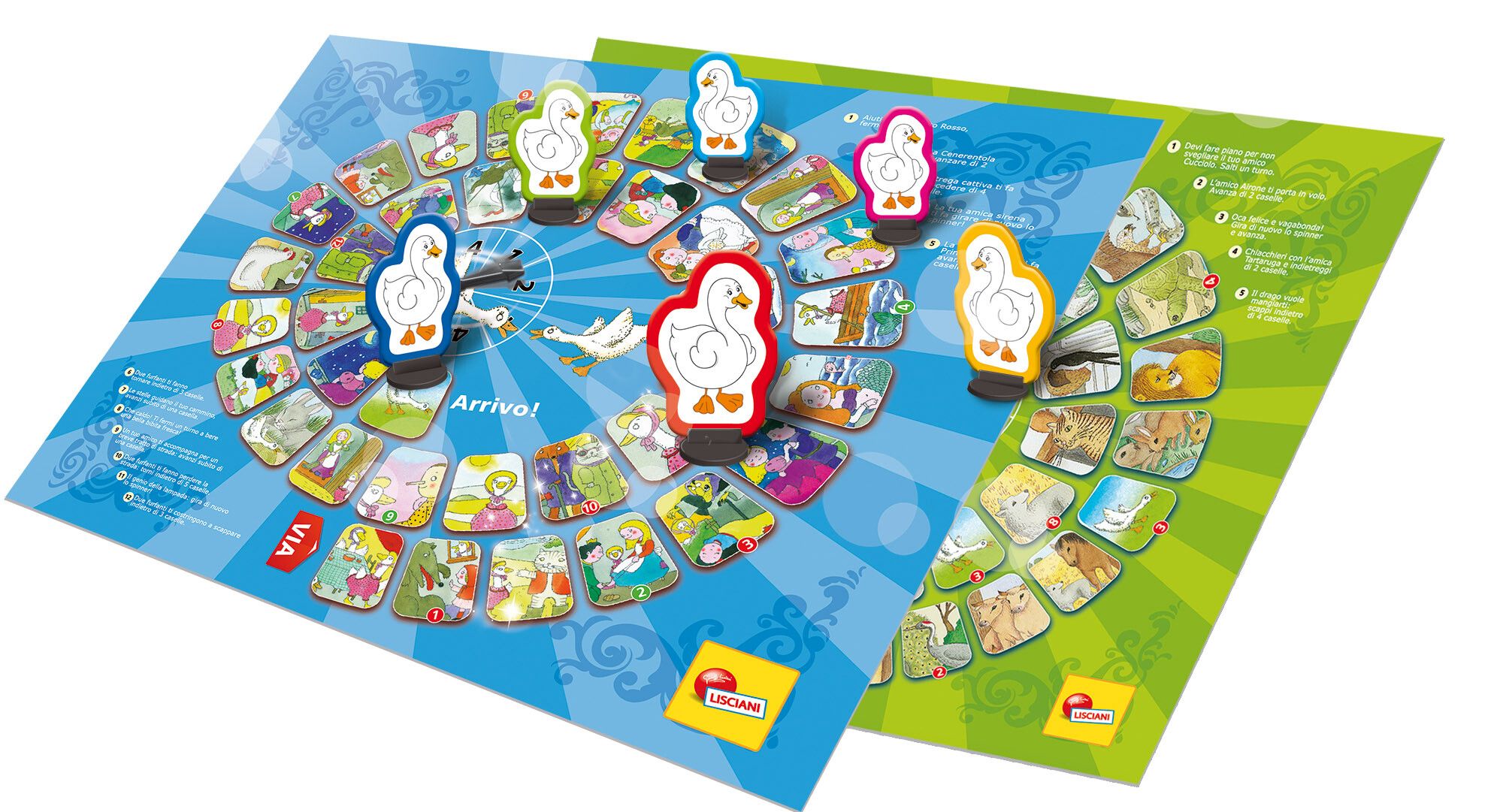 Ludoteca il gioco dell'oca 2 in 1 - LISCIANI