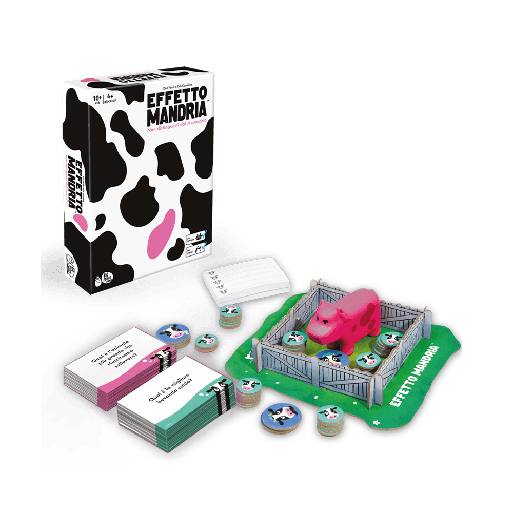 Asmodee - effetto mandria, gioco di carte divertente - ASMODEE