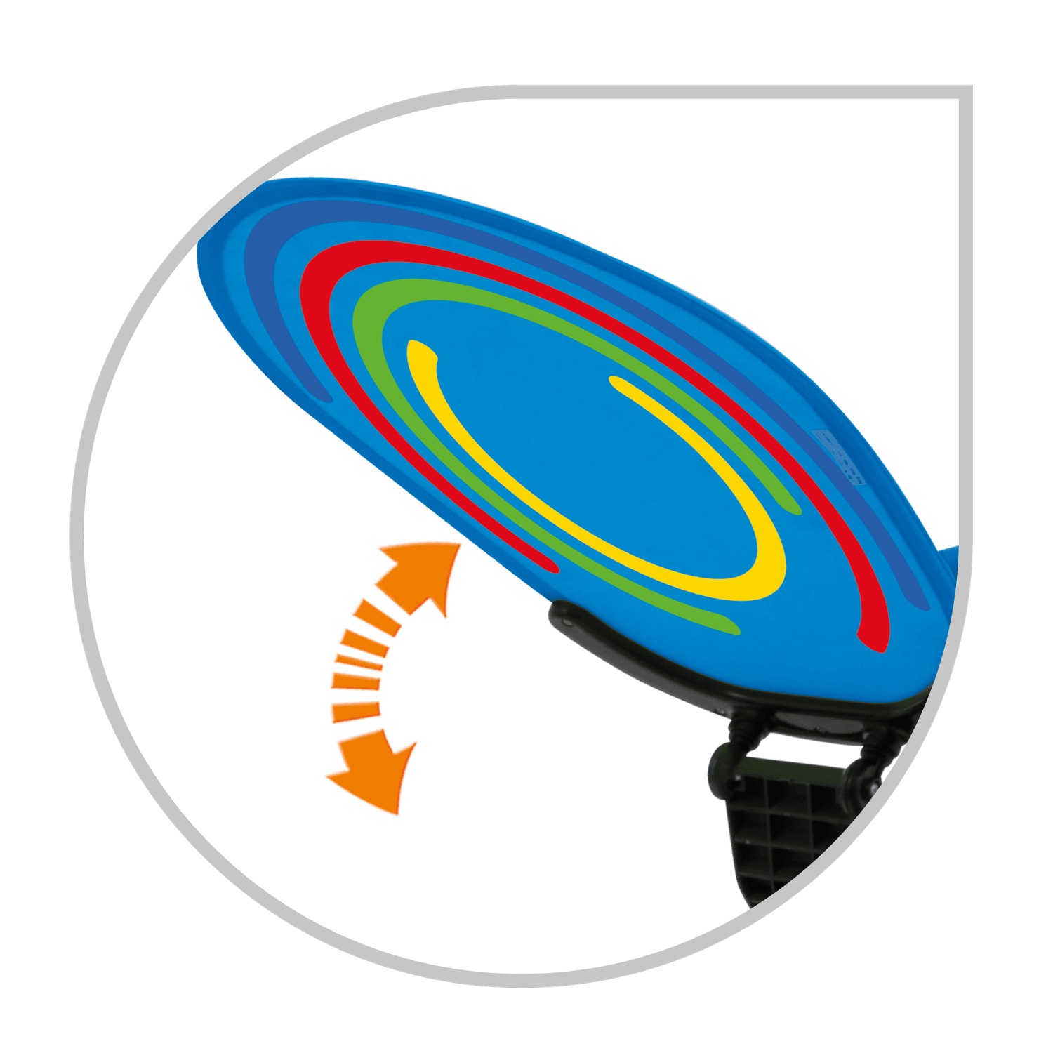 Triciclo regolabile con ruote libere e maniglione per bambini dai 10 mesi | cestino inclinabile, capote parasole e massimo di 20kg - SUN&SPORT