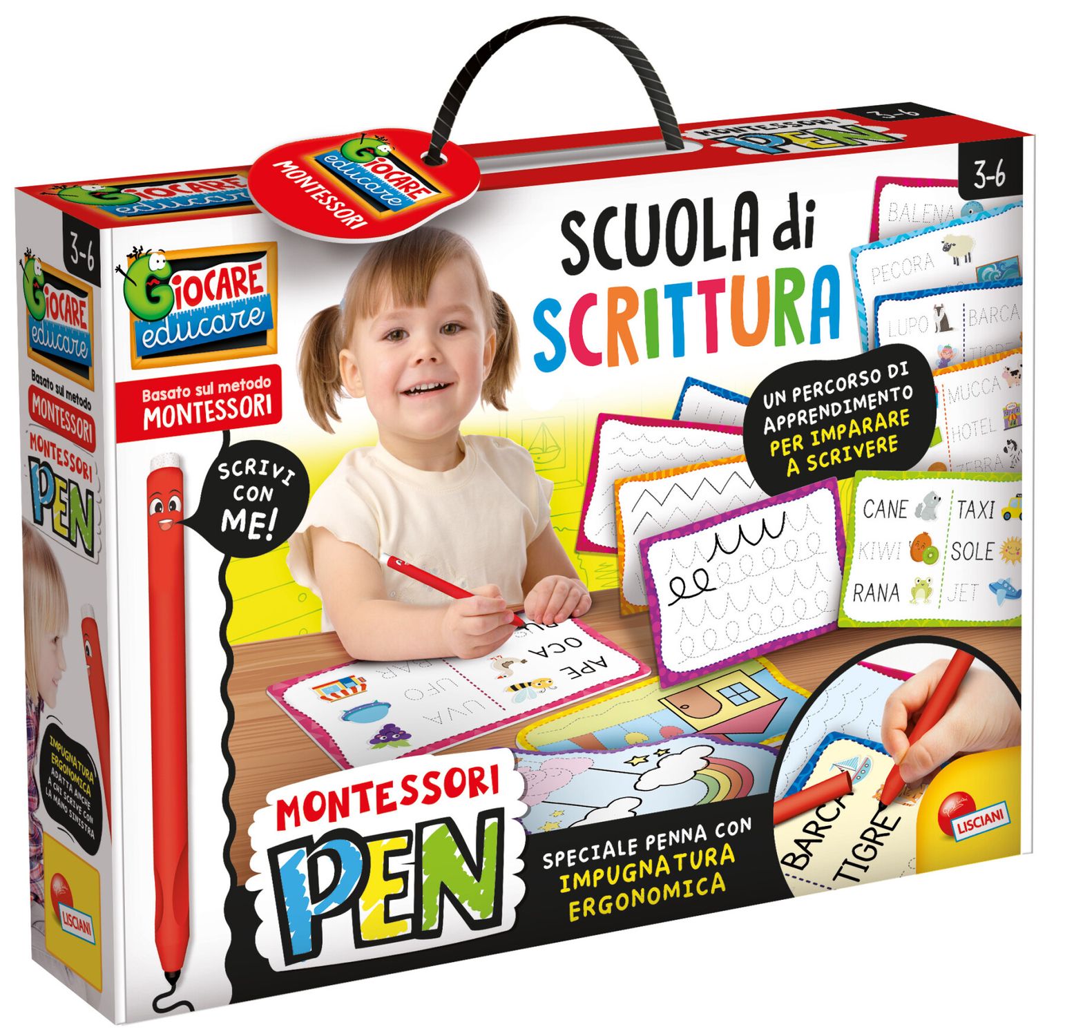 Montessori pen scuola di scrittura - LISCIANI