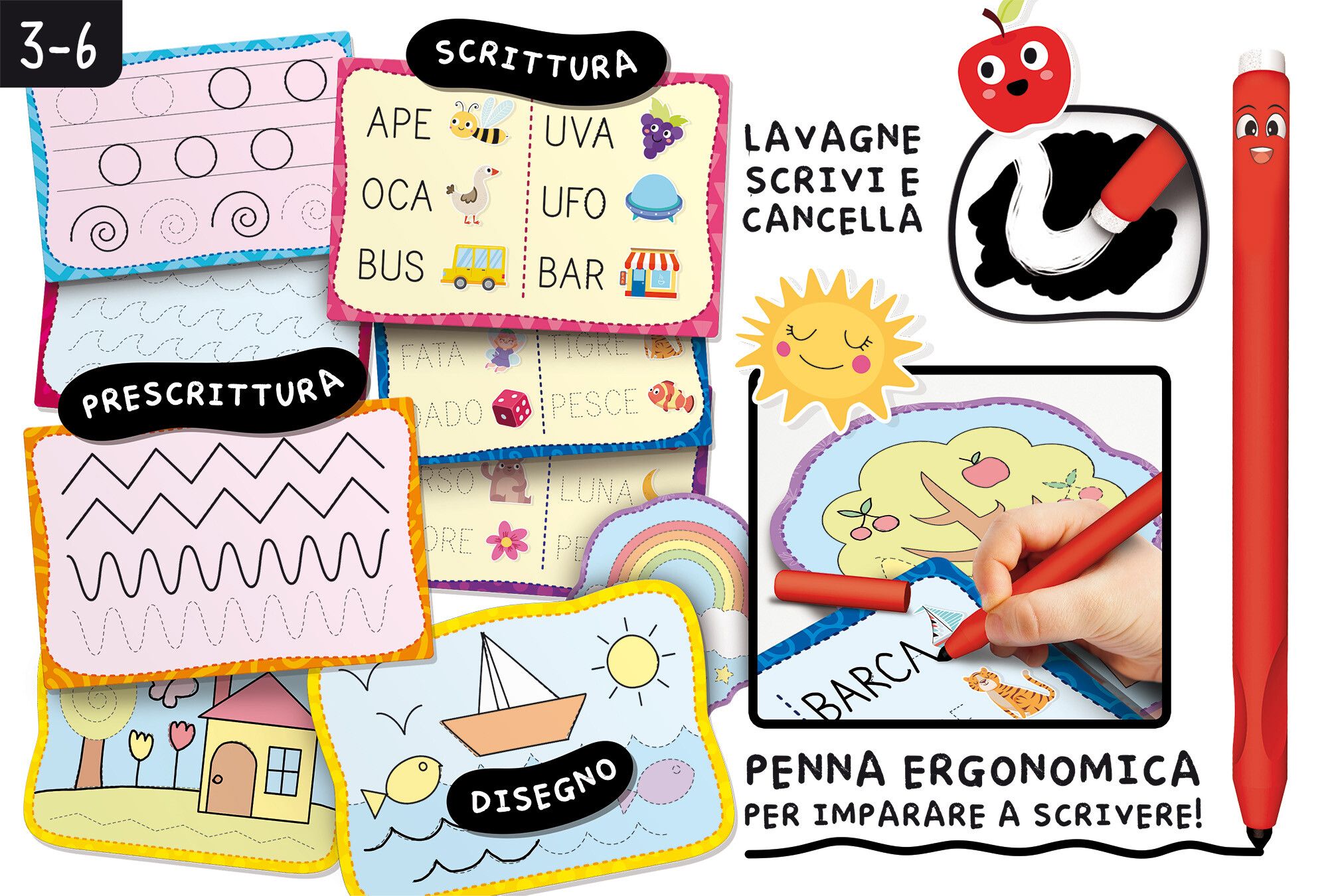 Montessori pen scuola di scrittura - LISCIANI