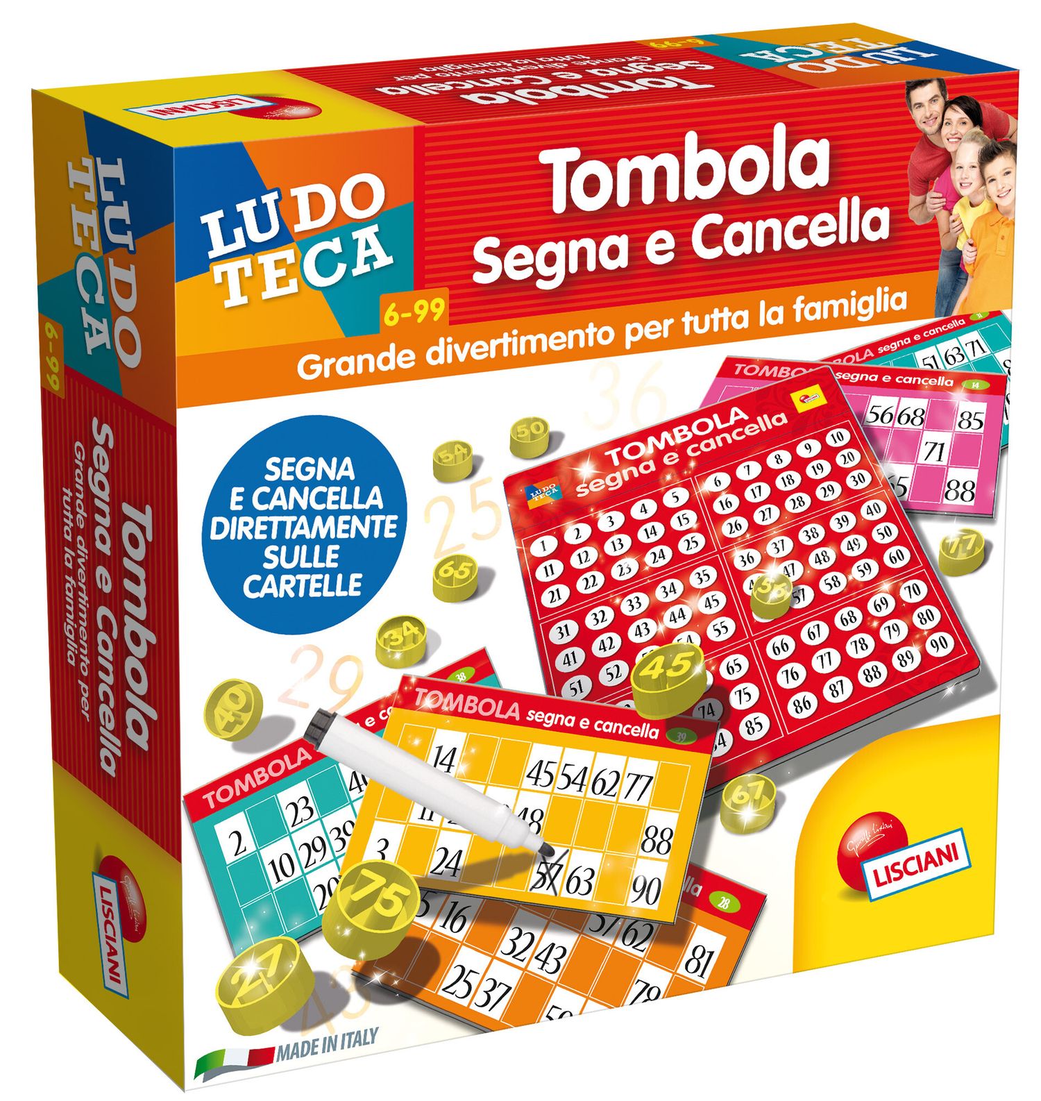 Ludoteca tombola segna e cancella - LISCIANI