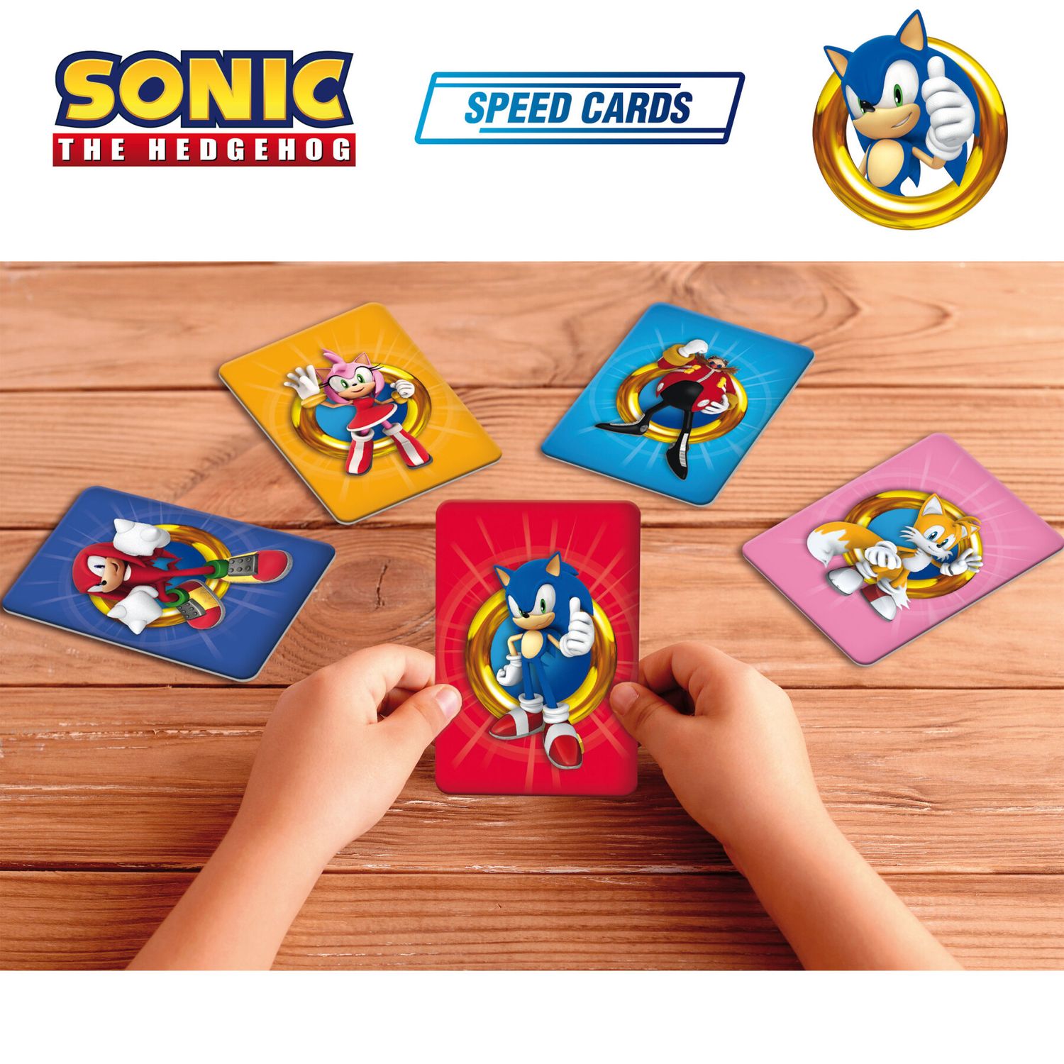 Sonic cards games - LISCIANI, Sonic