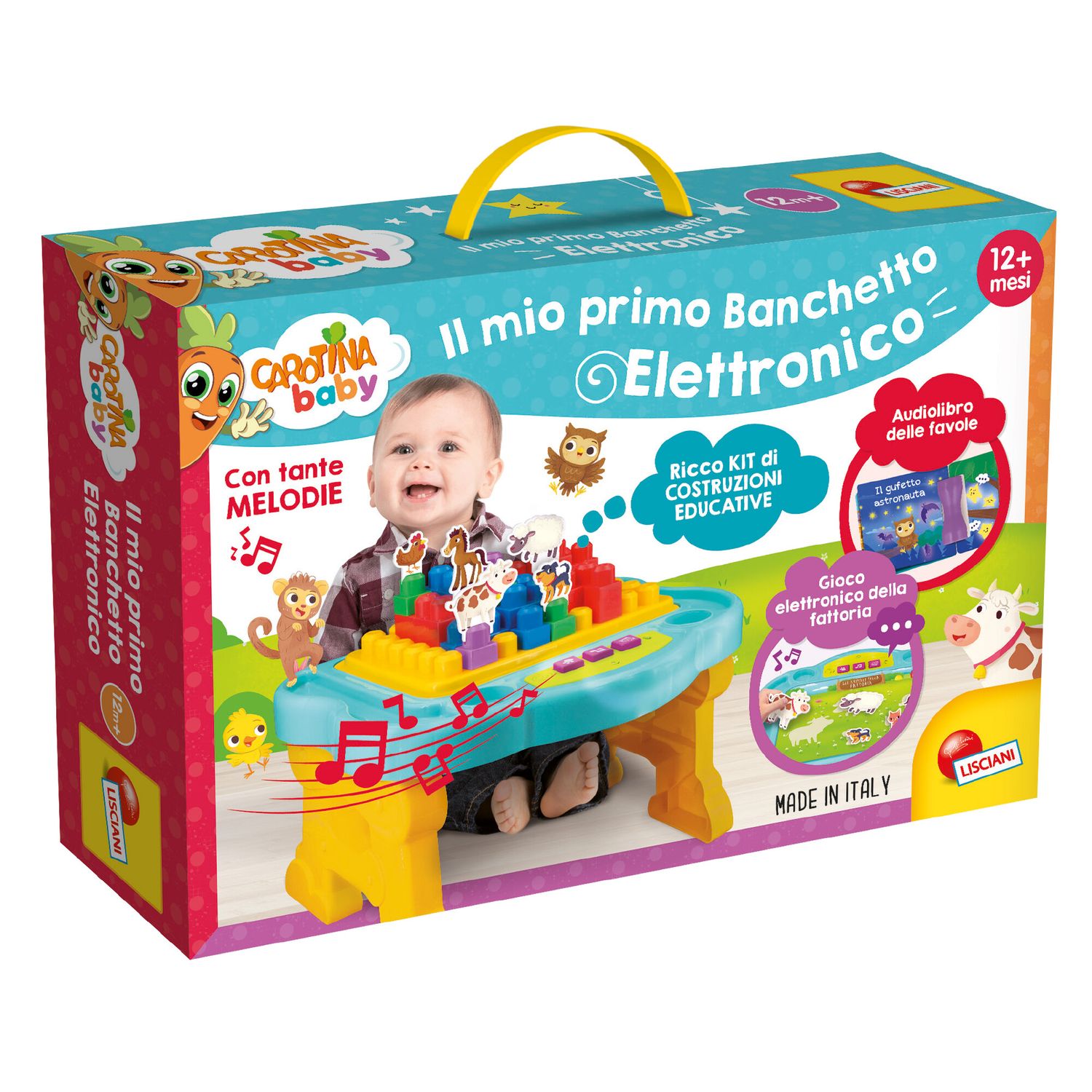 Carotina baby il mio primo banchetto elettronico - LISCIANI