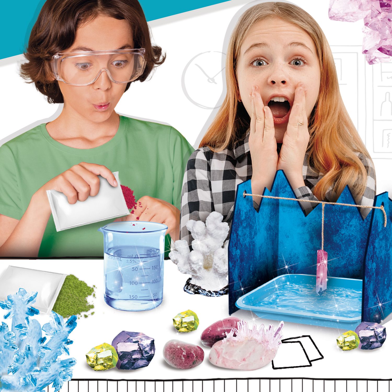 I'm a genius scienza pocket la scienza dei cristalli - LISCIANI